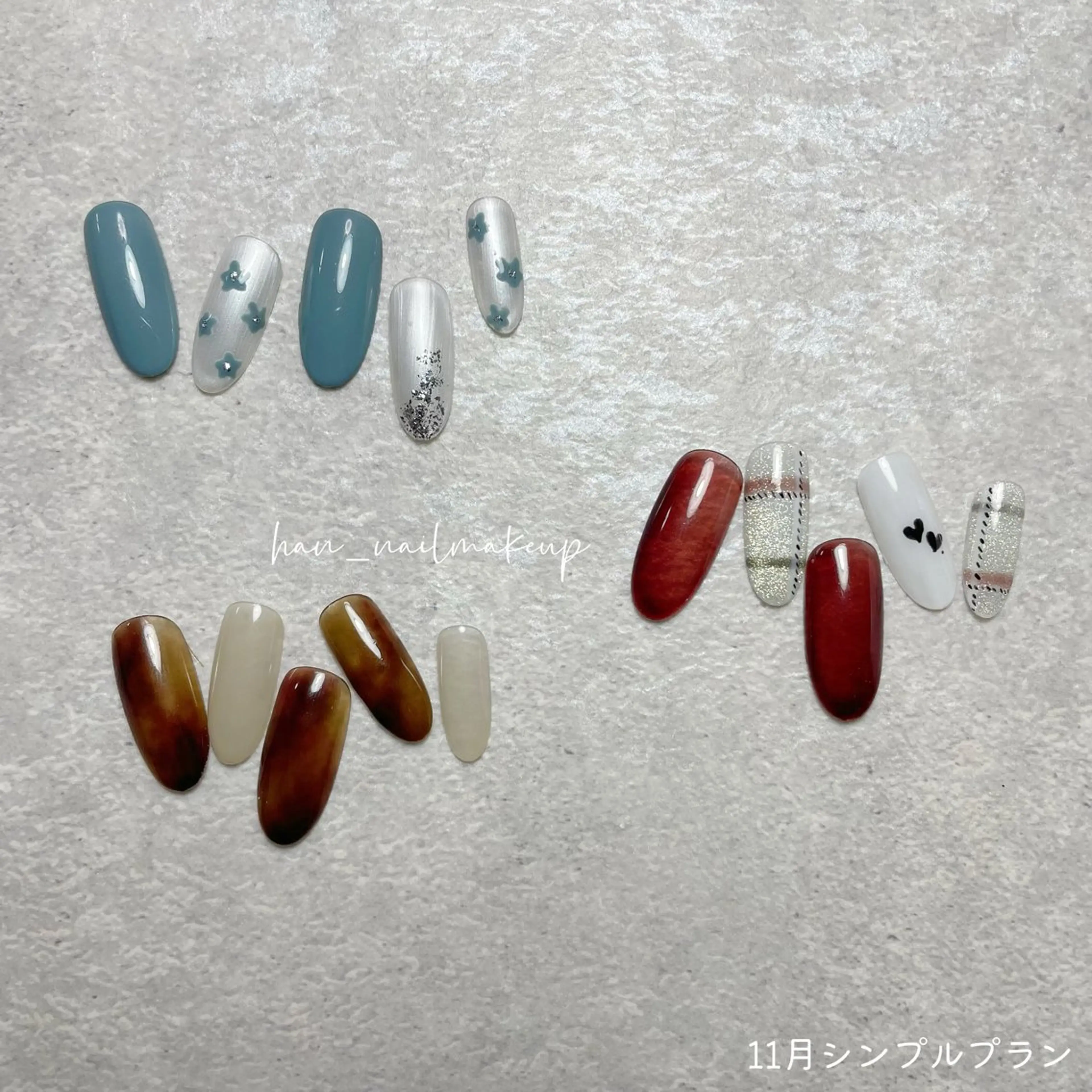 ネイル アートネイル ハンドネイル Han Nail 【y&m】のネイルデザイン