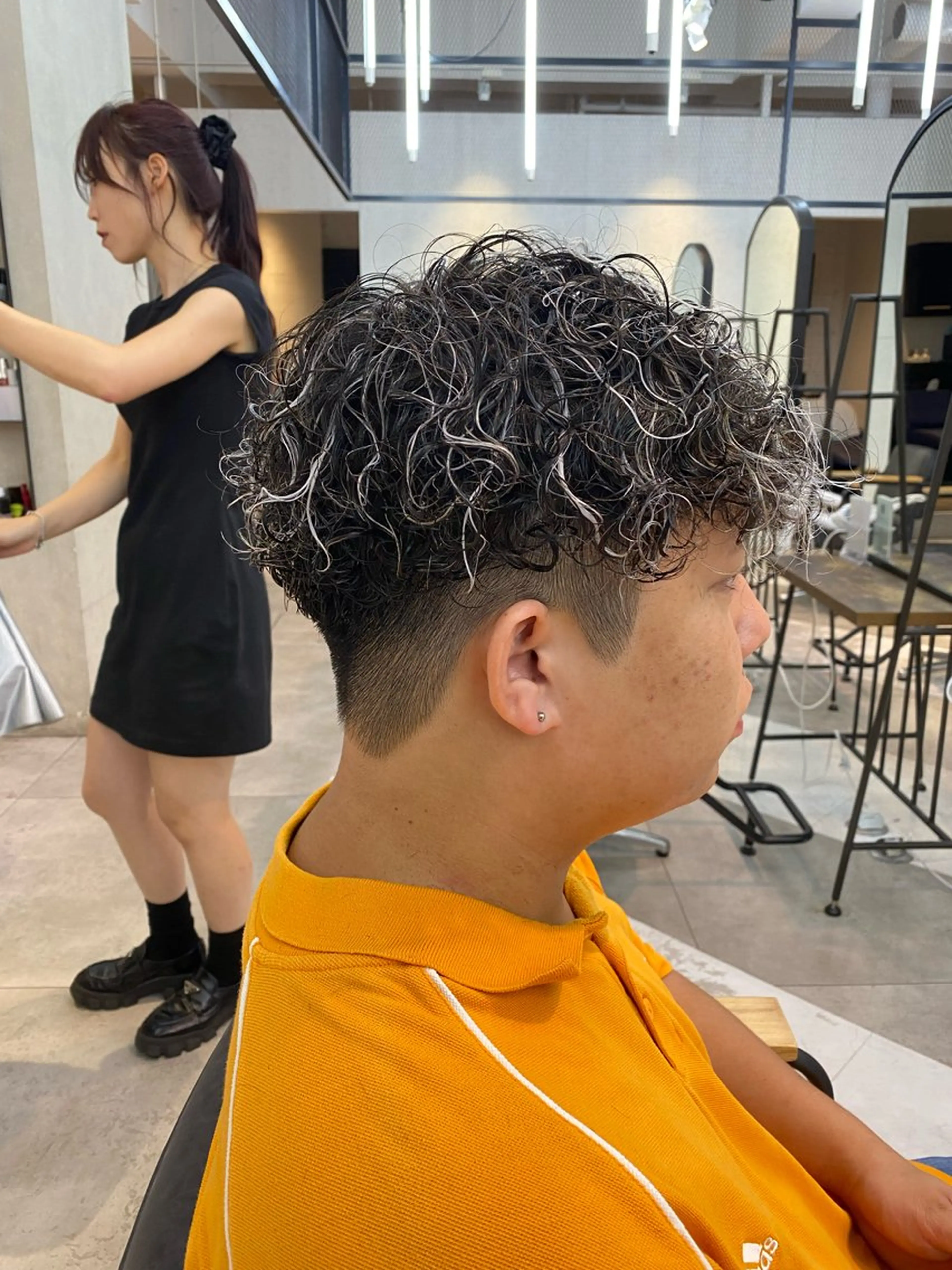 パーマ メンズ 新宿【メンズパーマ】 塩澤太一のヘアスタイル