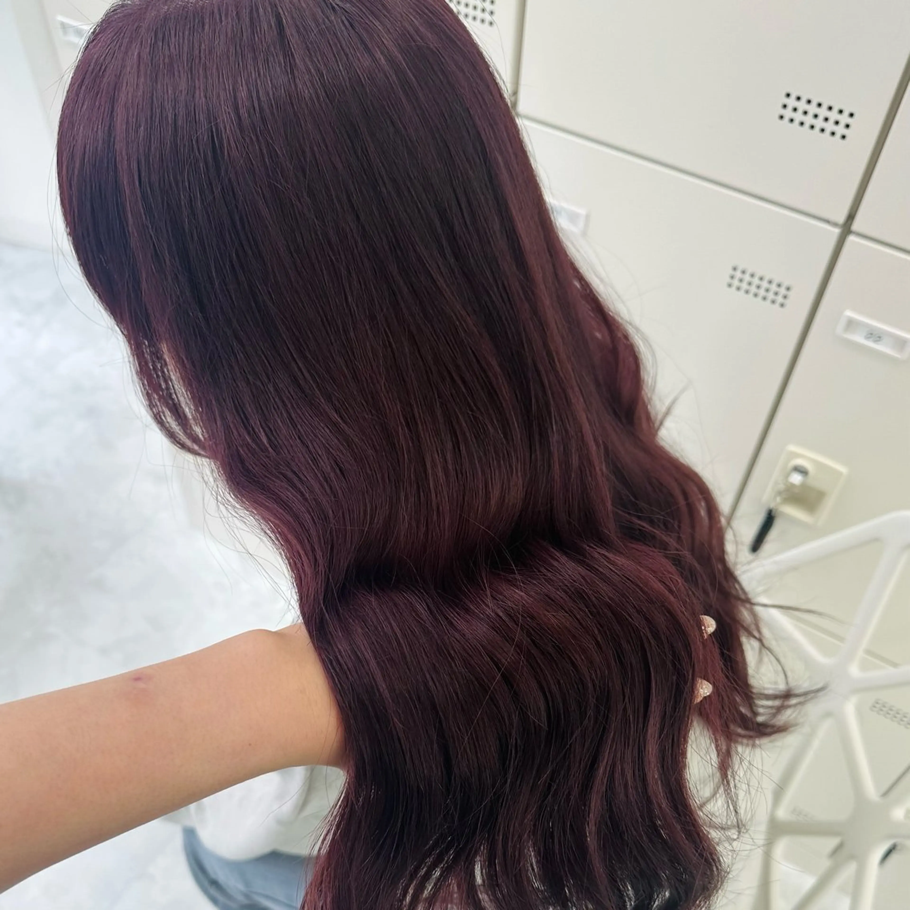 ロング カラー ヘアカラー ヘッドスパ ヘアセット ガーリーstyle ❤︎misaki🏹のヘアスタイル