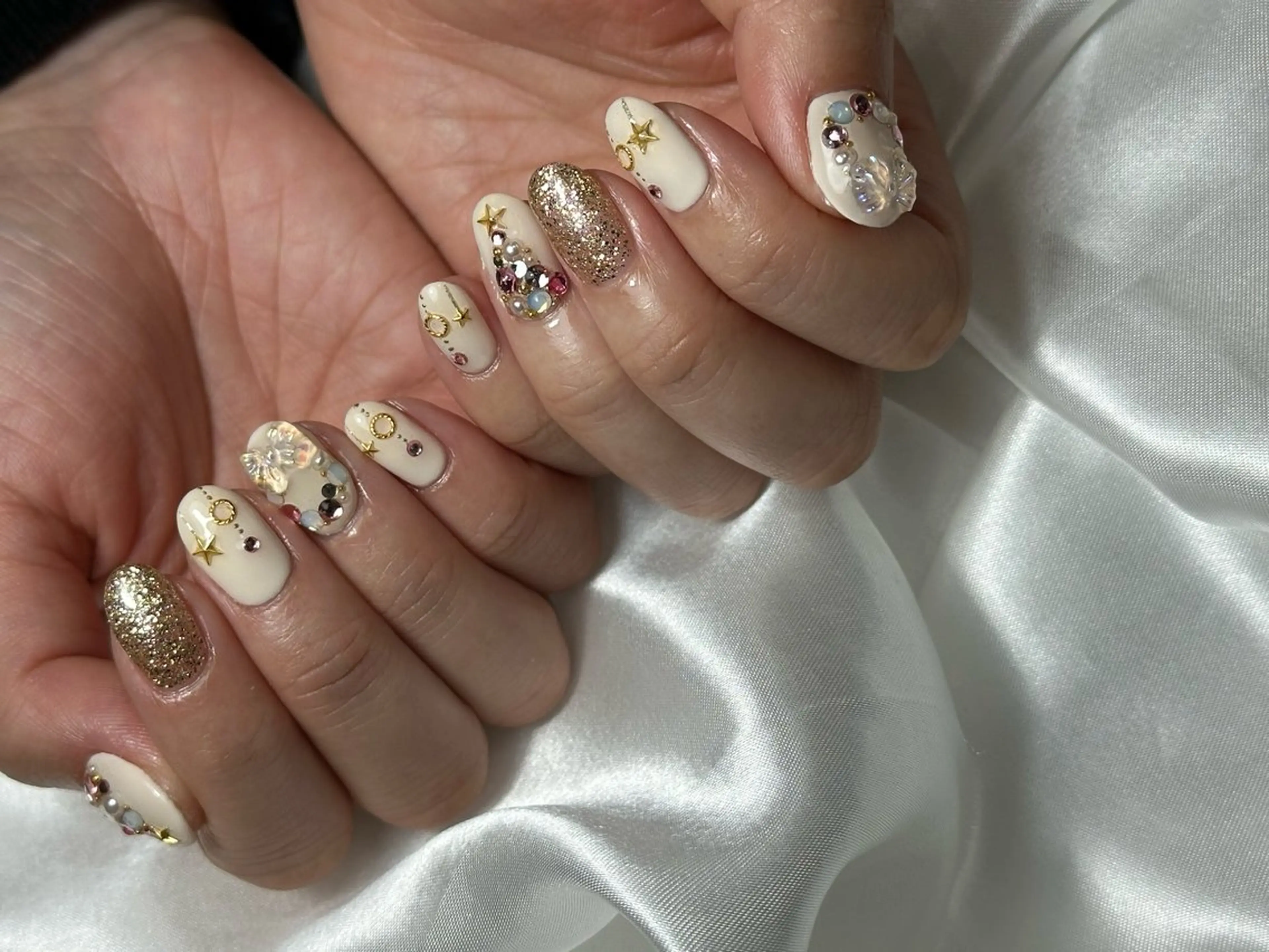 ネイル ハンドネイル three 0 nail spaceのネイルデザイン