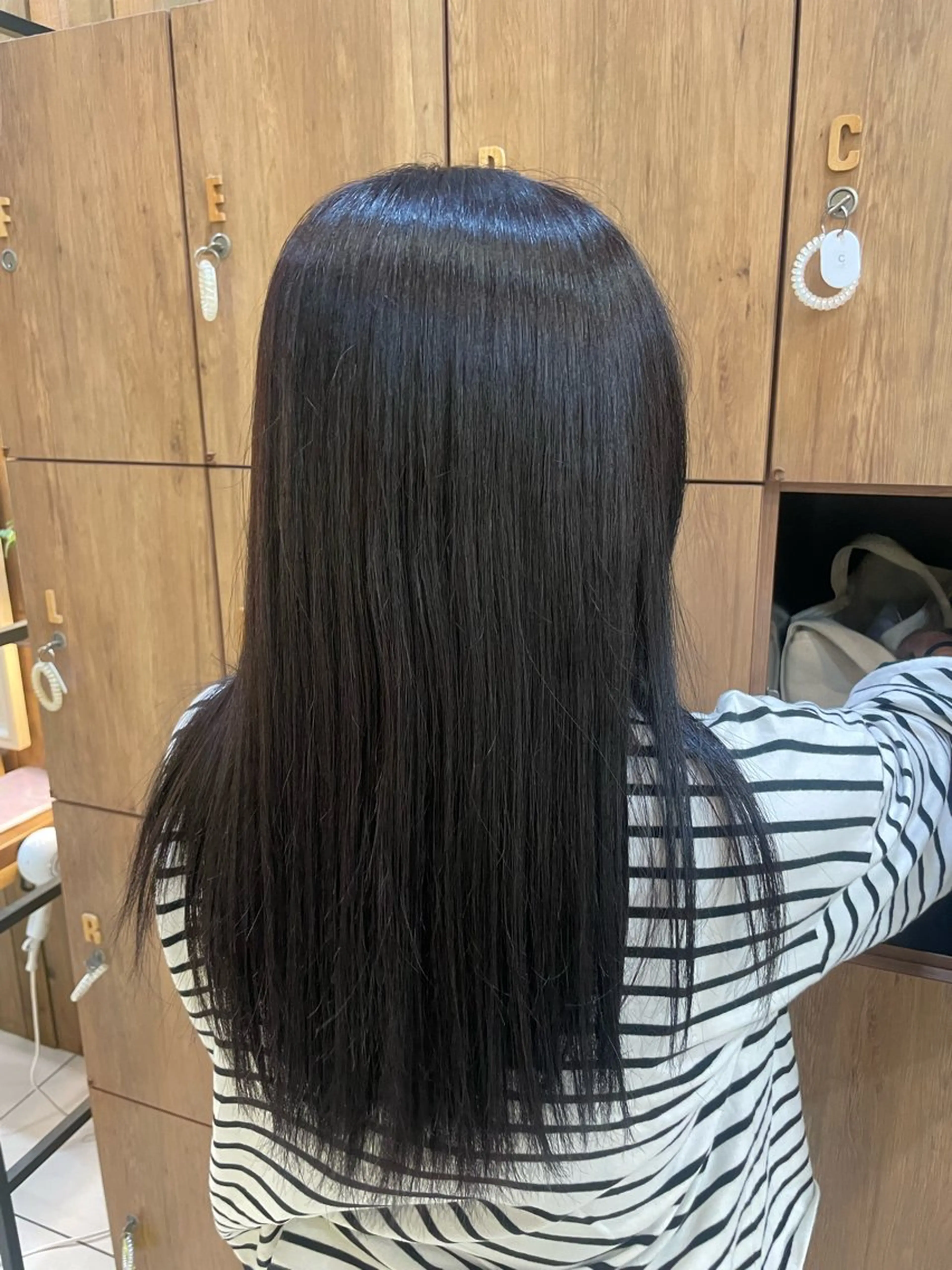 ロング 韓国カラー／エクステ 松戸梨杏のヘアスタイル