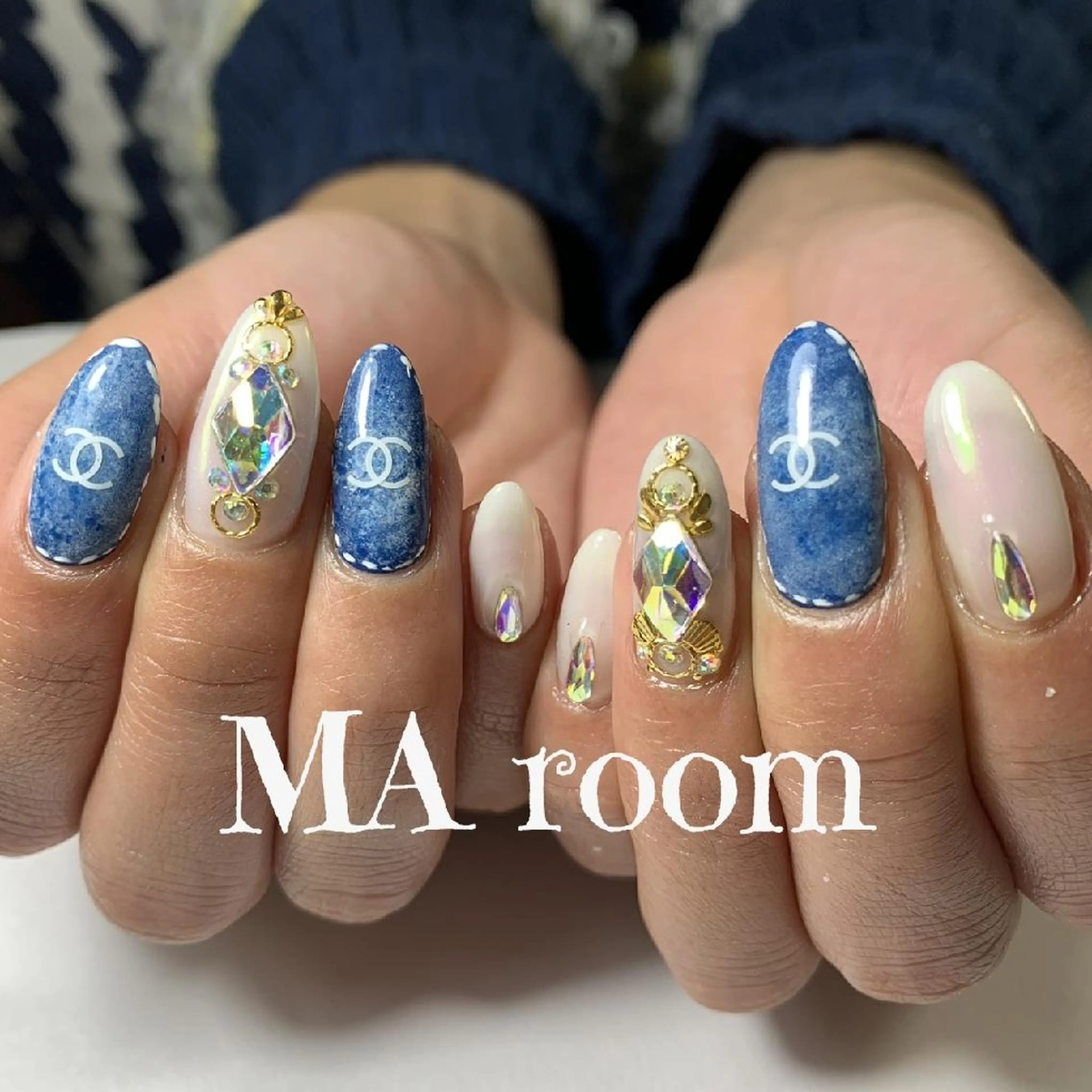 ロング ネイル ＆MERCI所属・&MERCI nail maoのネイルデザイン