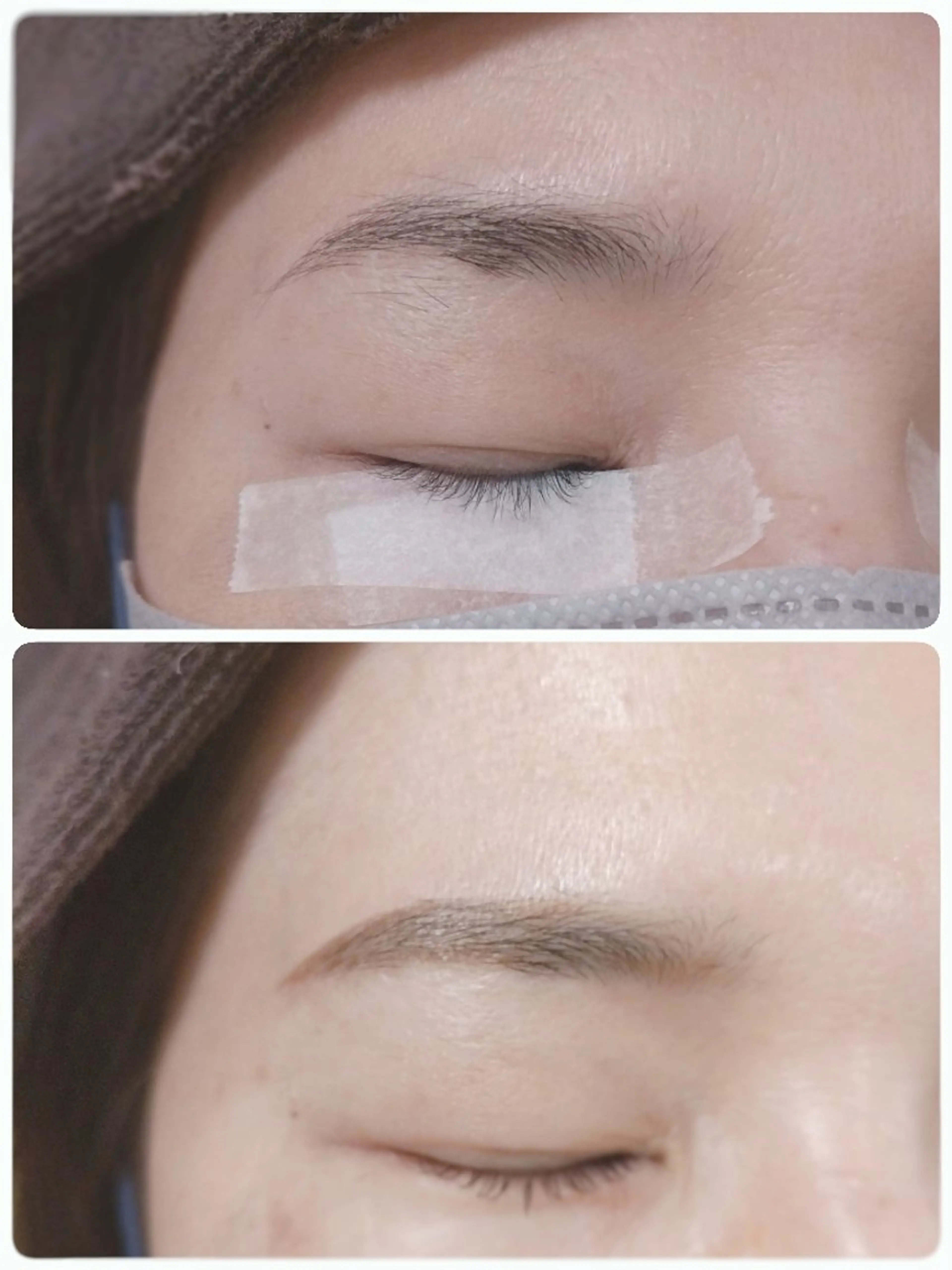 アイブロウ 眉毛ワックス脱毛 松下 奈津子のマツエク・マツパデザイン