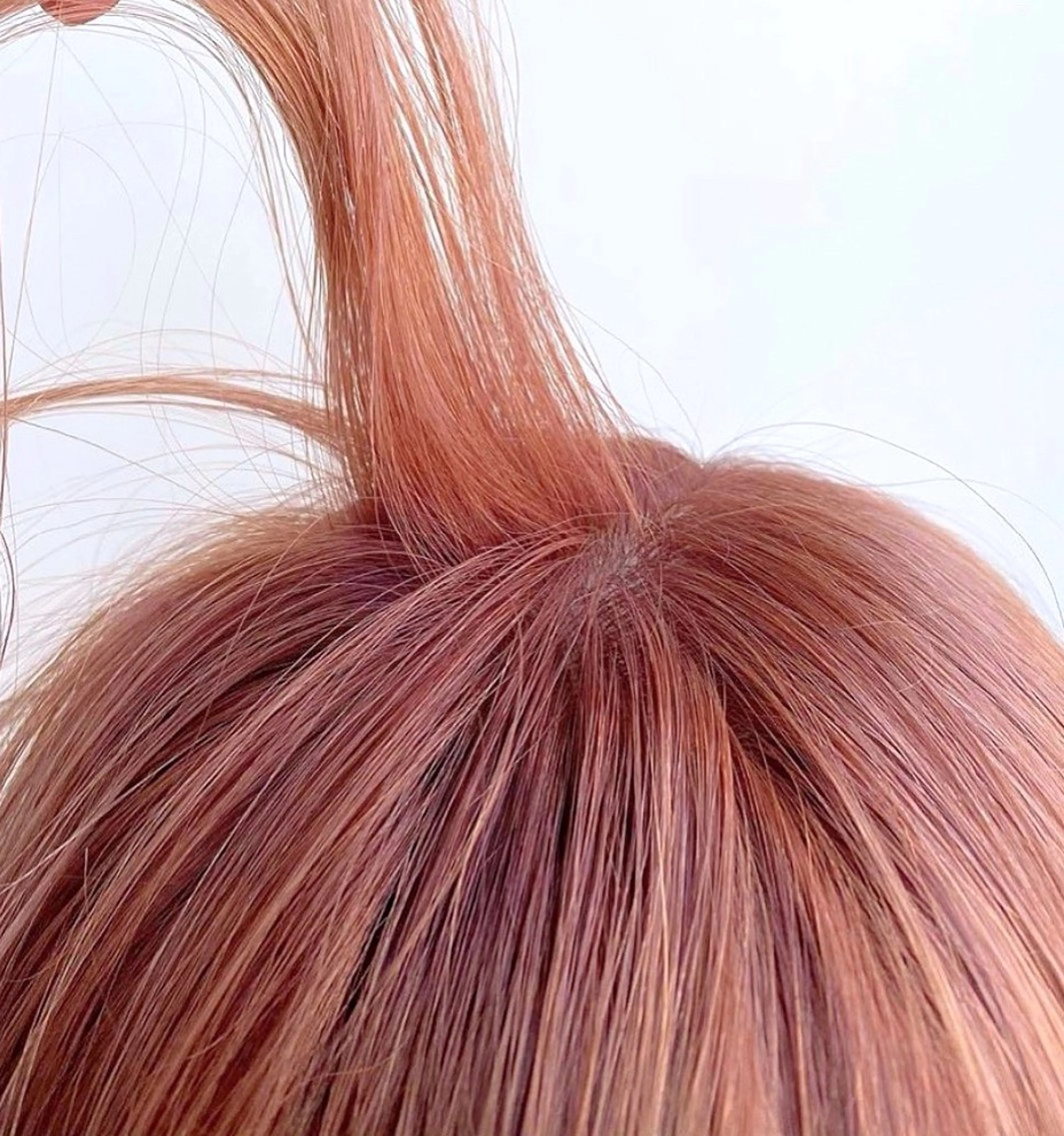 ミディアム カラー ブリーチ ピンクカラー 似合わせカット Mu所属・Mu ミューのヘアスタイル