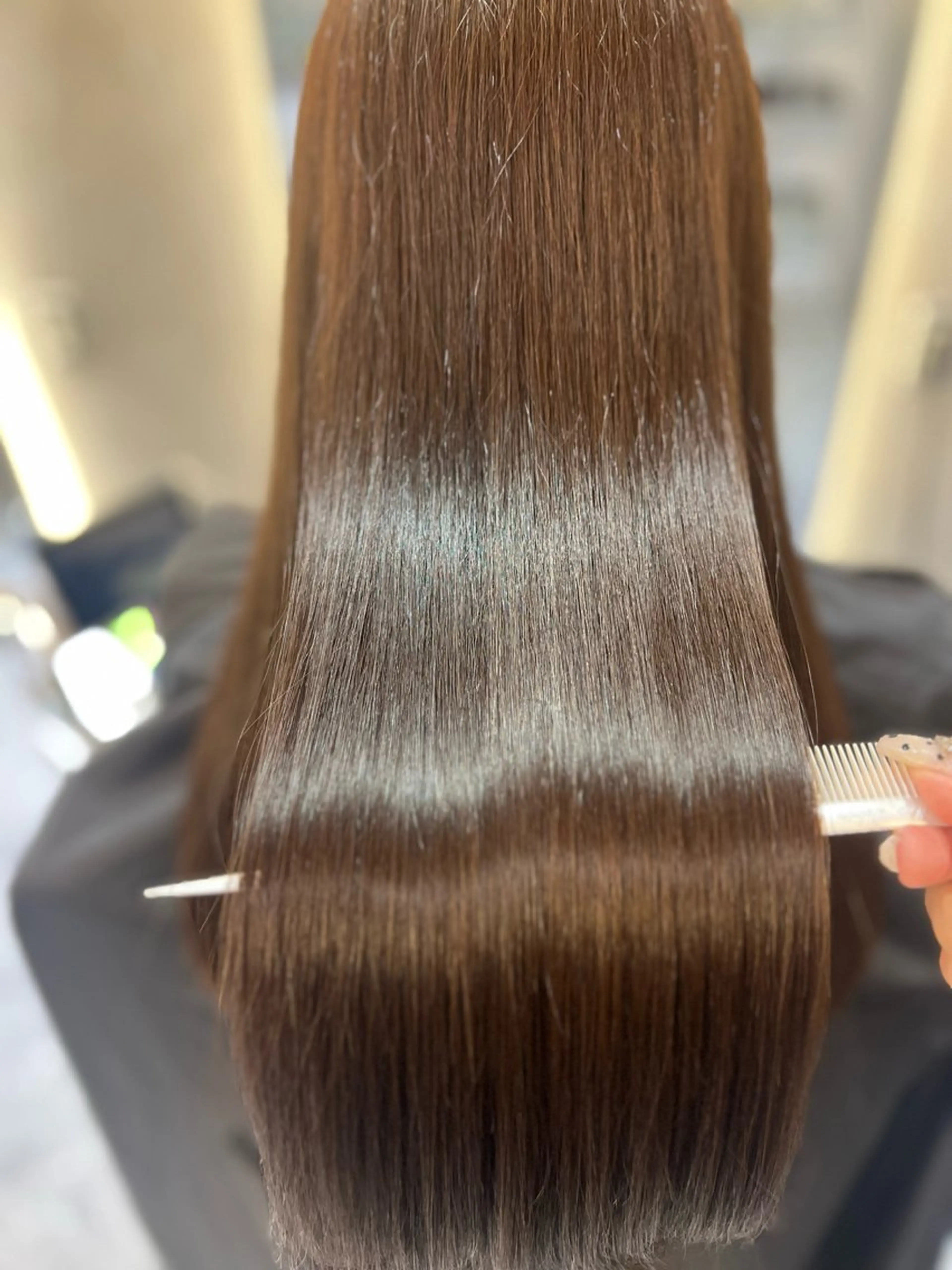 ロング 髪質改善 トリートメント カット ヘアカラー トリートメント KANA🌿透明感/ レイヤーcut🌿のヘアスタイル