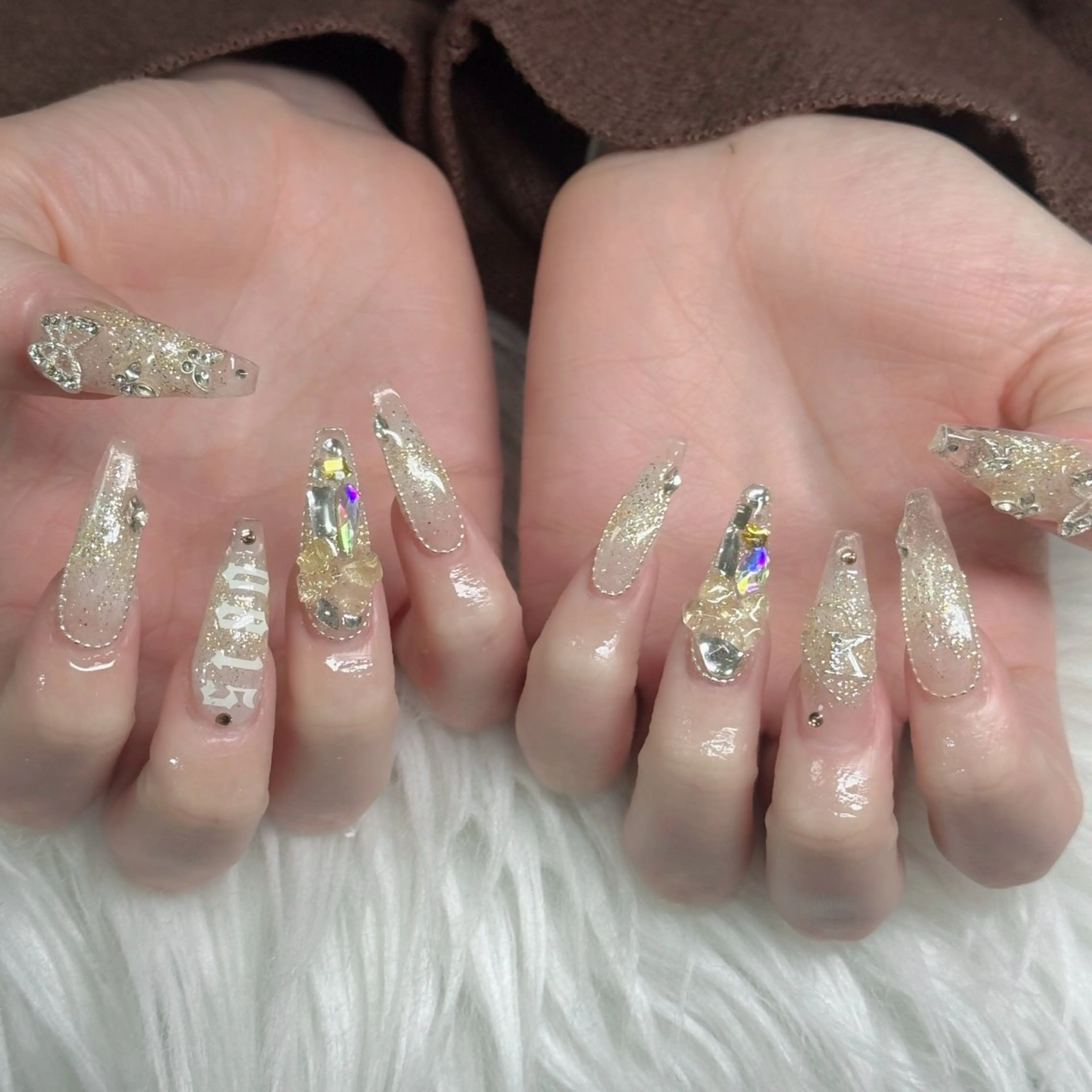 ネイル べっ甲ネイル チークネイル フラッシュネイル フラワーネイル フットネイル ハンドネイル Hani Nail Salonのネイルデザイン