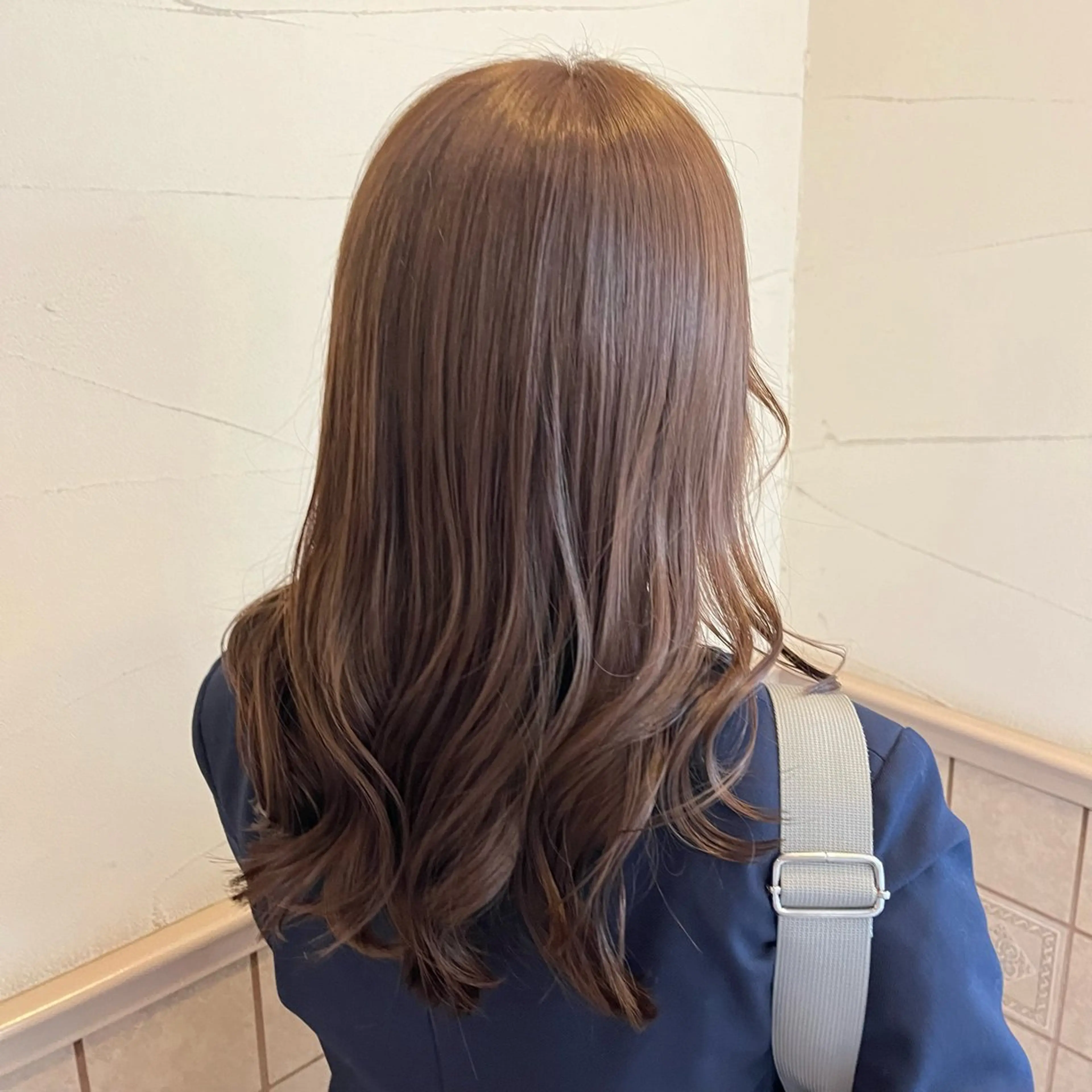 カラー 透明感カラー ヘアカラー トリートメント ミユウ🌼ブリーチ / ダブルカラーのヘアスタイル