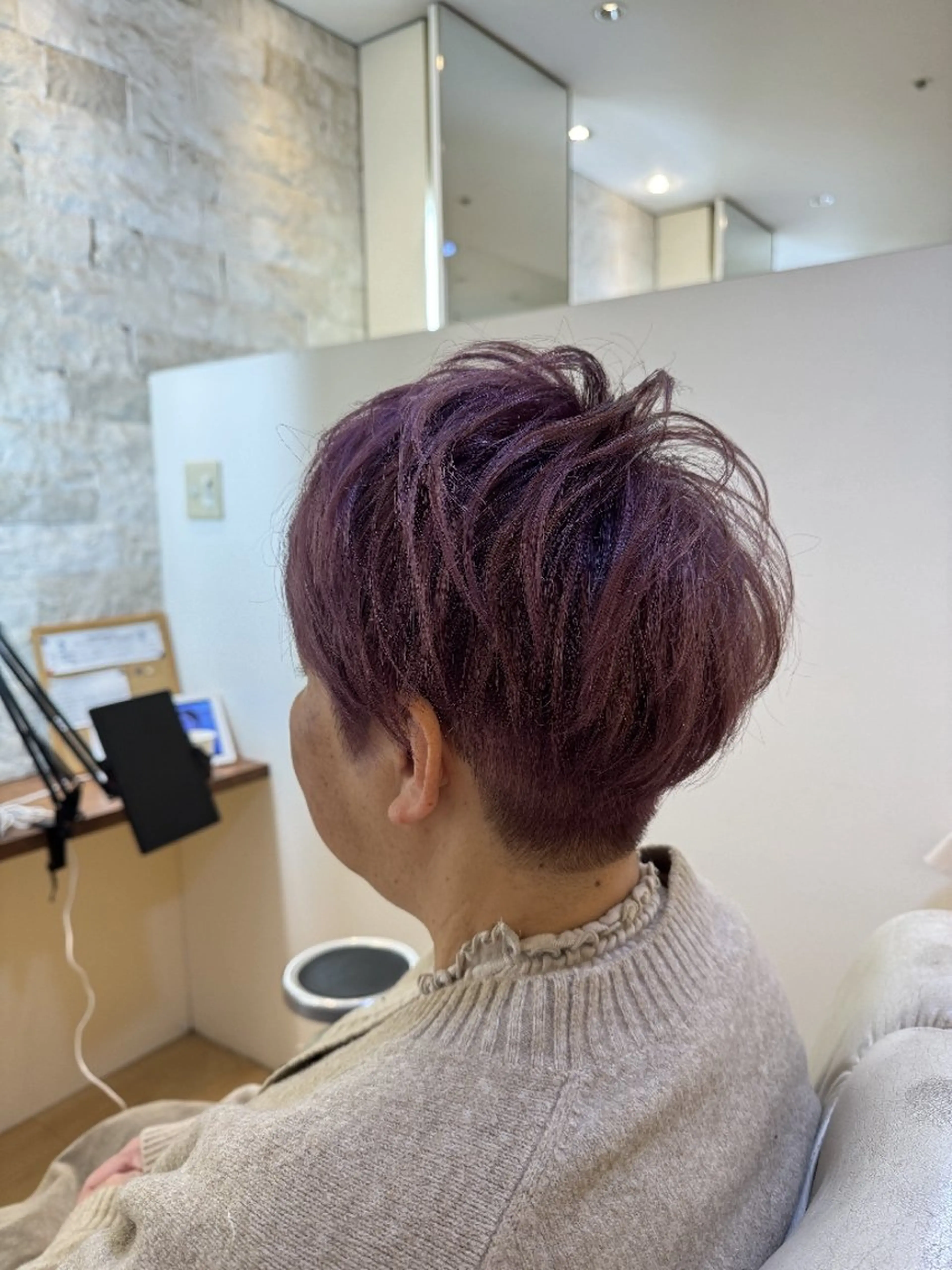 ショート ショートヘア カット ヘアカラー トリートメント 鈴木 さやかのヘアスタイル