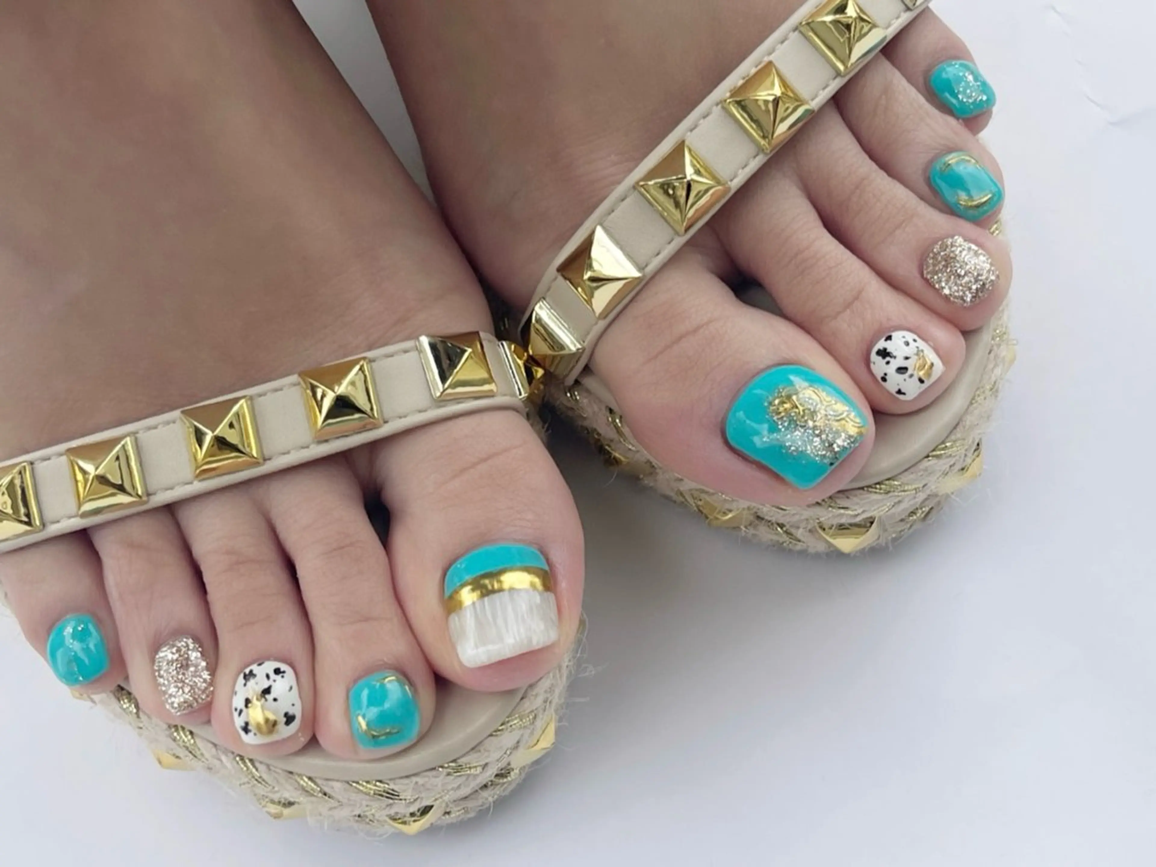 ネイル フットネイル フットネイル Y nail なんば堀江店のネイルデザイン