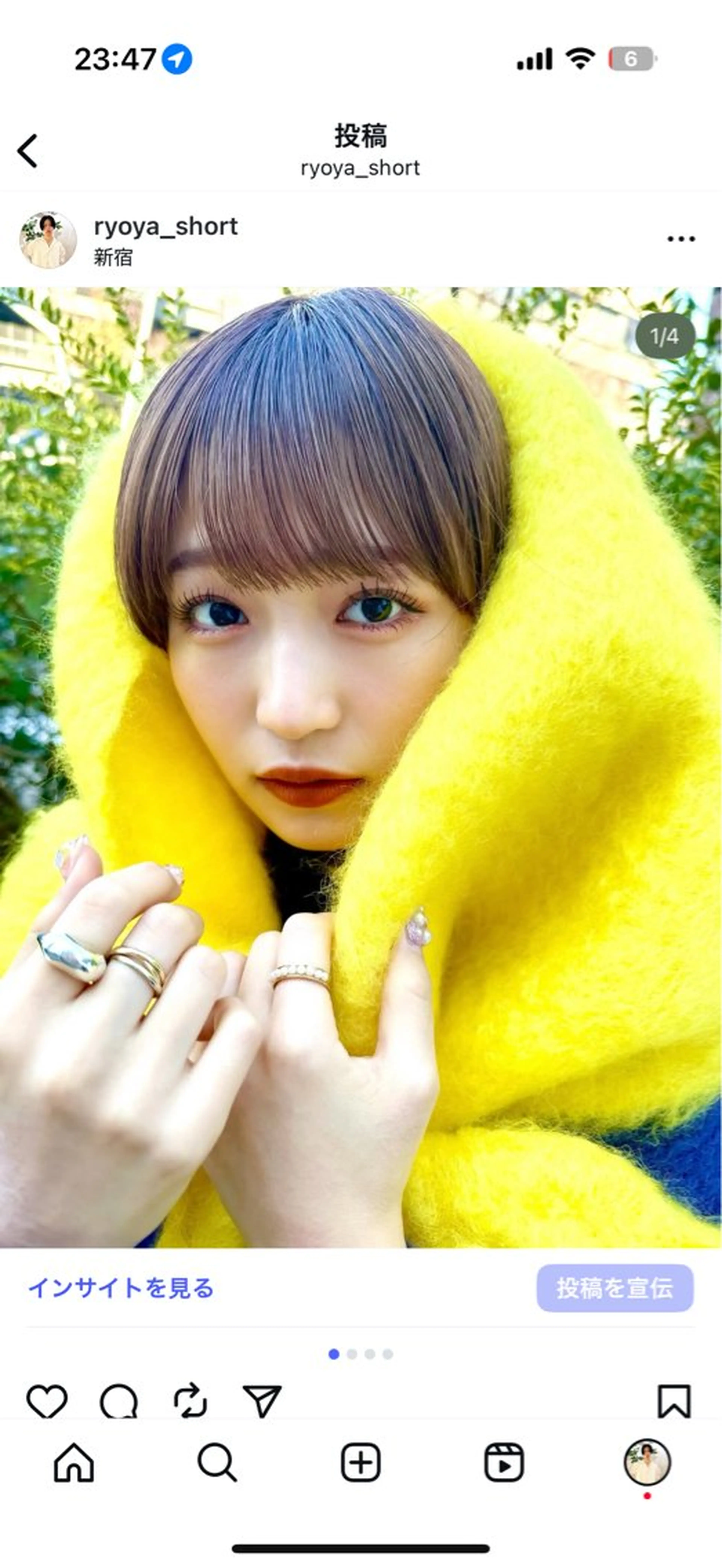 ショート カット ヘアカラー 骨格診断で絶対可愛い ✨丸みショート✨凌弥のヘアスタイル