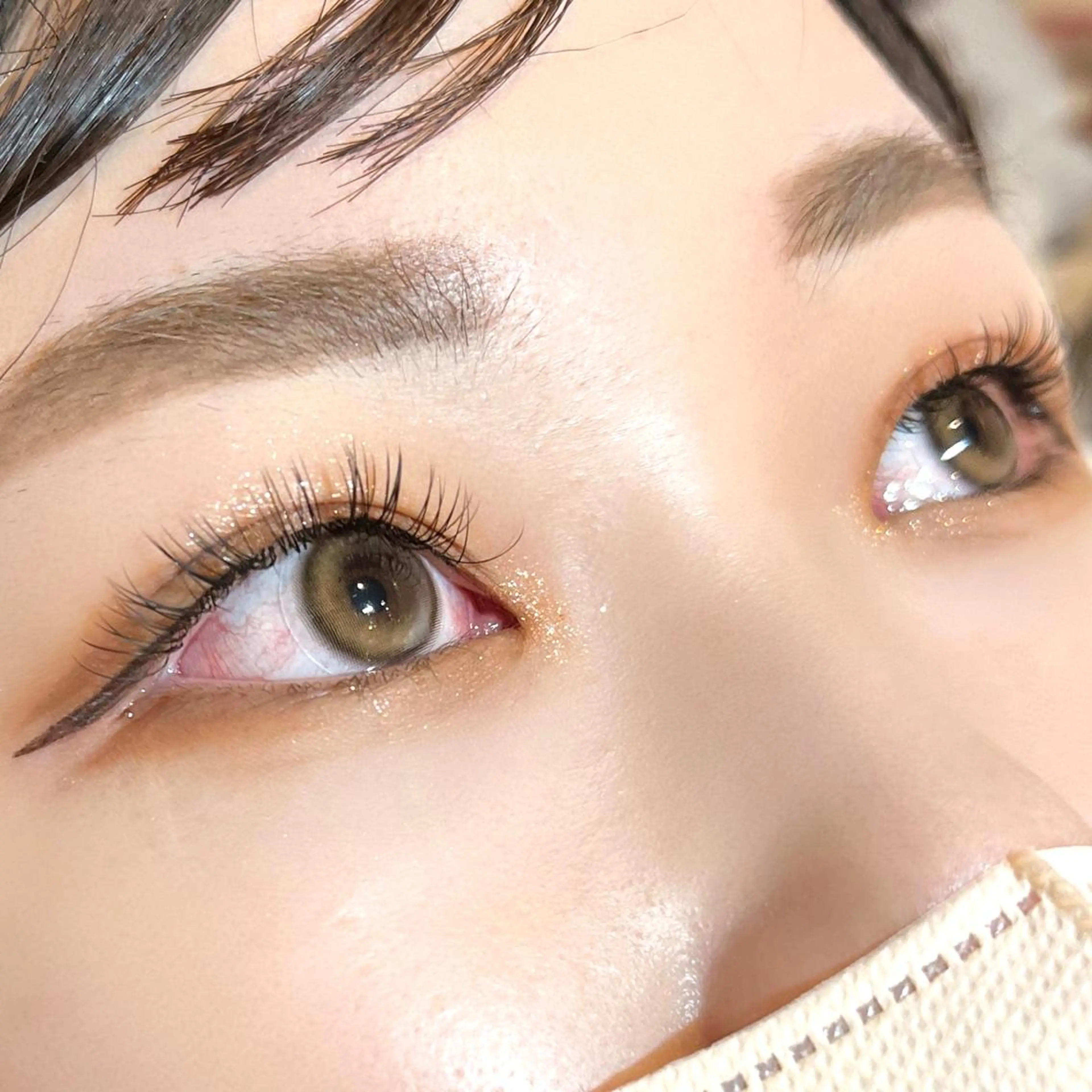 マツエク・マツパ フラットラッシュ マツエク Eye AVANCE.西梅田店所属・AVANCE西梅田店 長島のマツエク・マツパデザイン