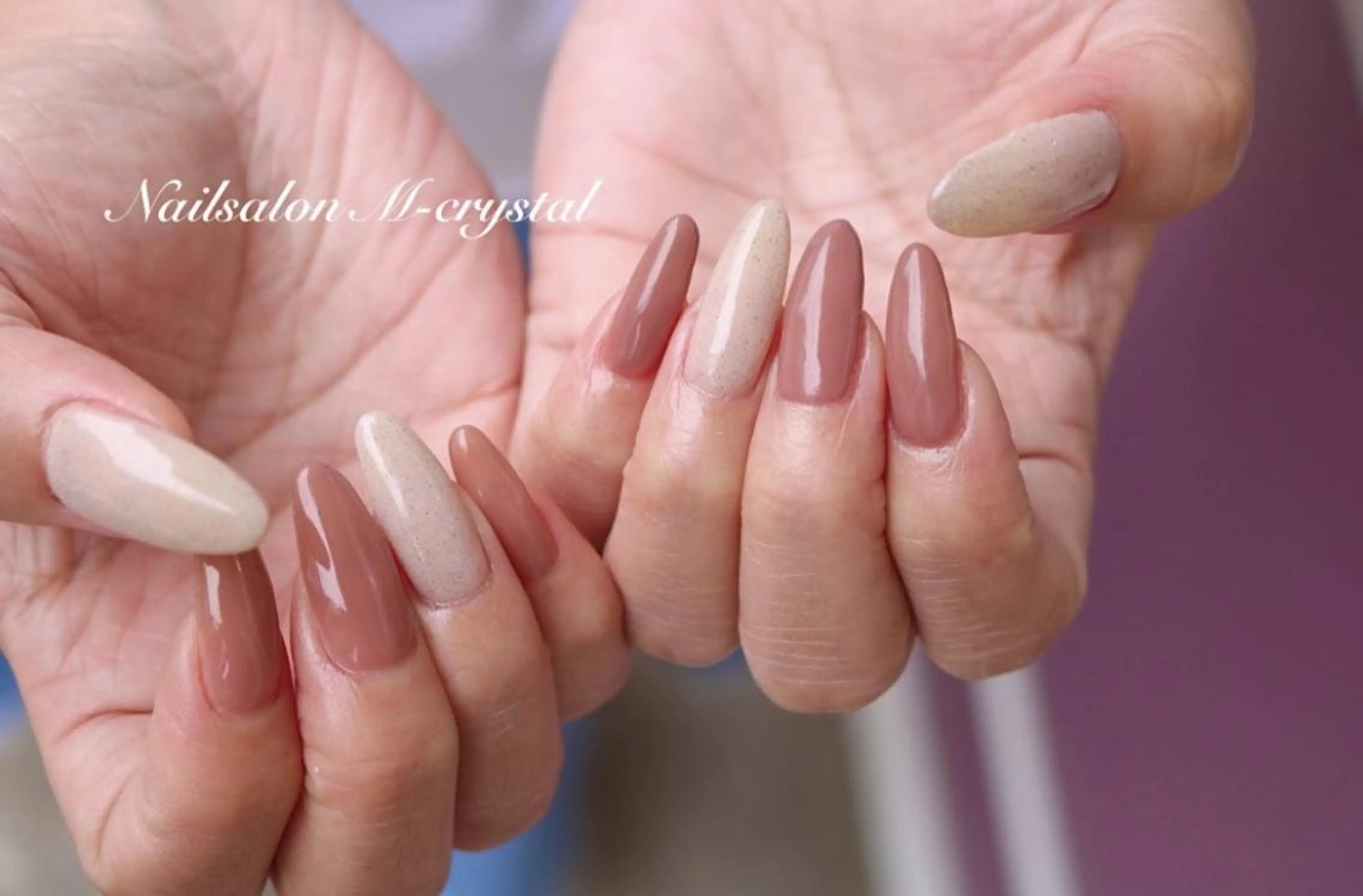 ネイル ハンドネイル Nailsalon M-crystalのネイルデザイン