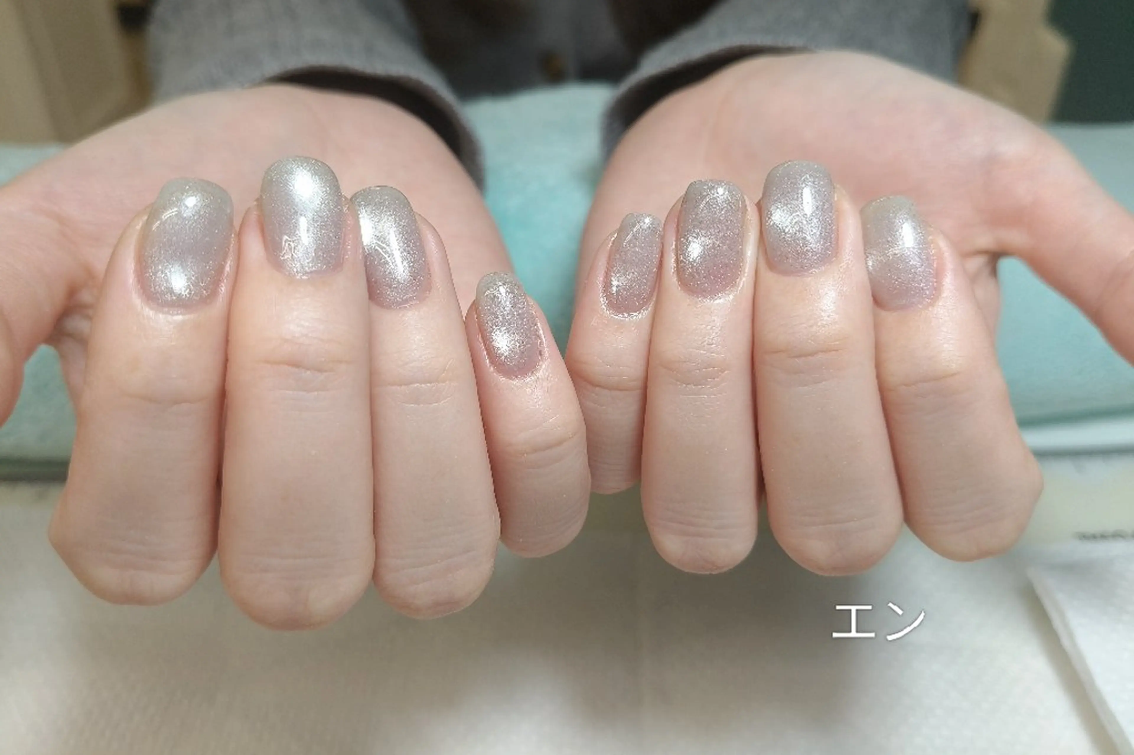 ネイル マグネットネイル マグネットワンカラー ワンカラーネイル エ ンのネイルデザイン