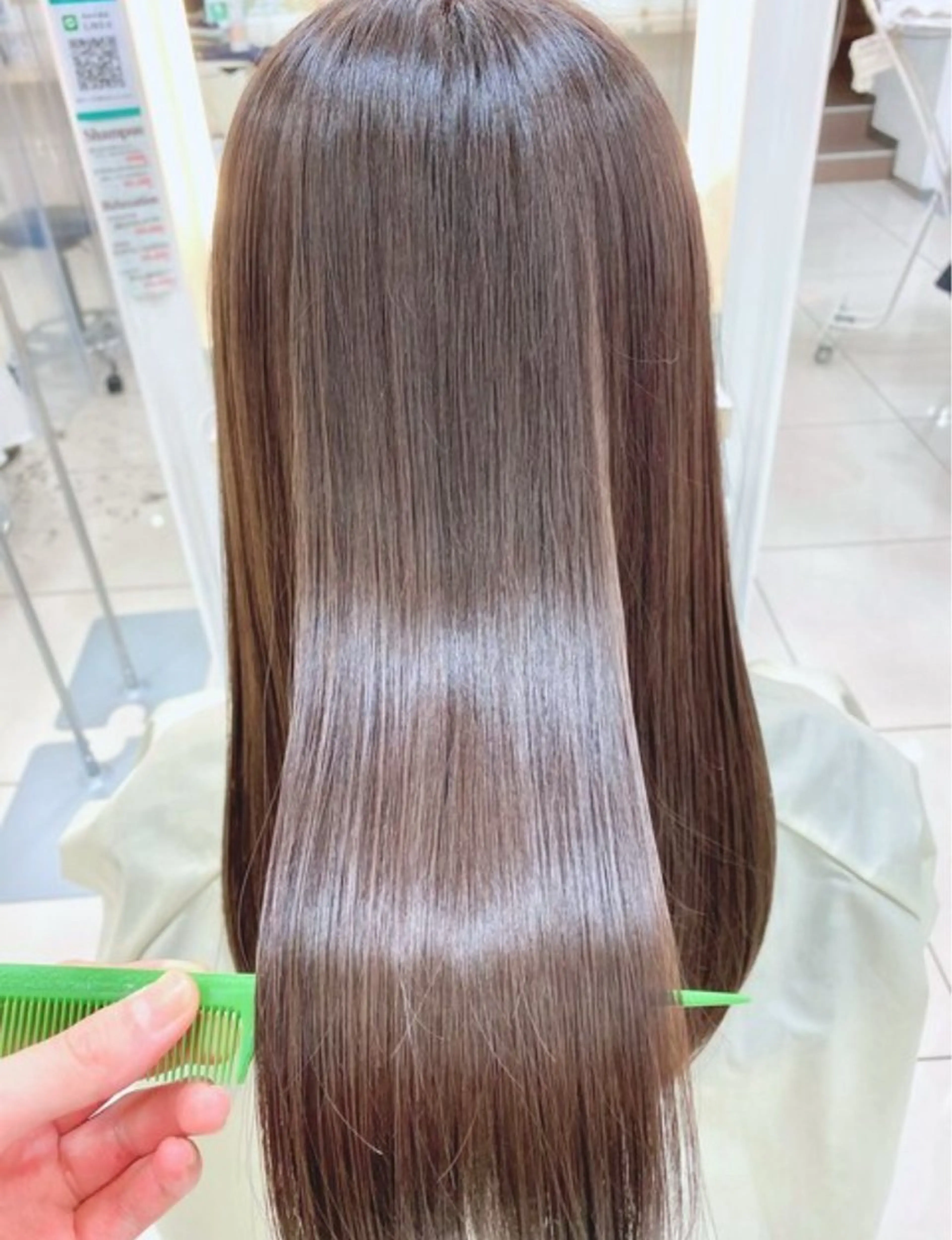 ロング カラー ✨️ツヤ髪✨️ 💫髪質改善💫間宮のヘアスタイル