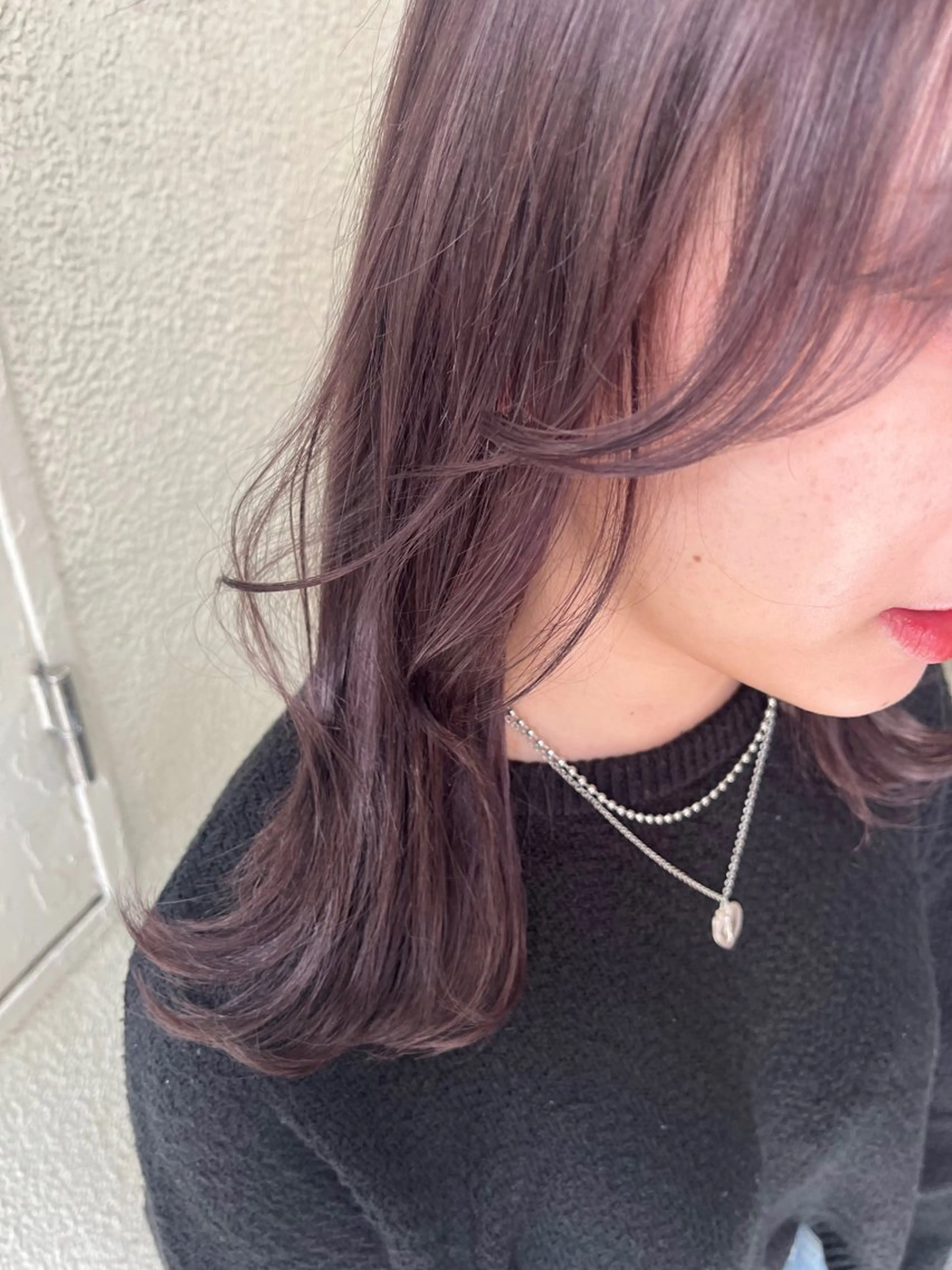 カラー 石井 歩奈のヘアスタイル