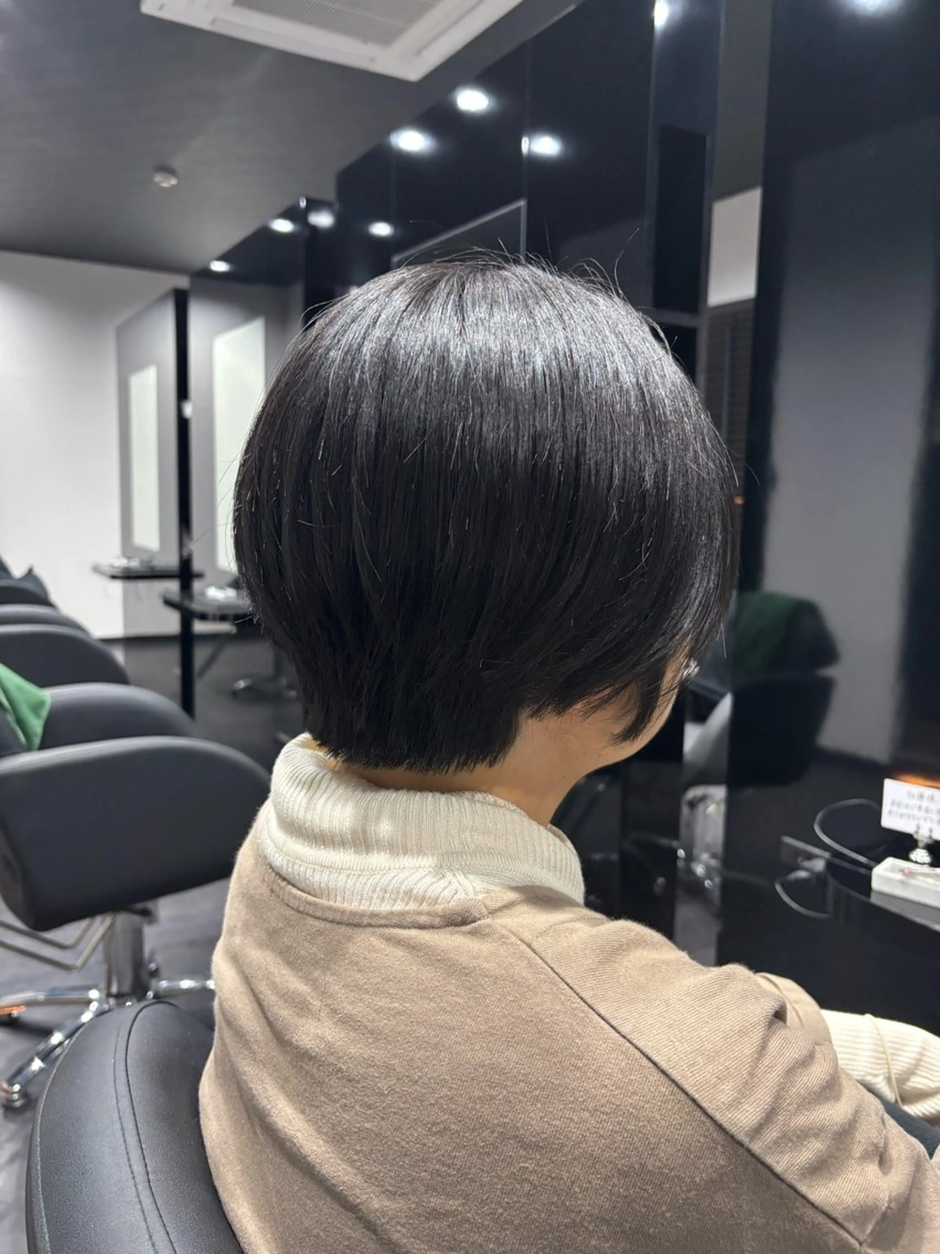 ショート 福島 菜摘のヘアスタイル
