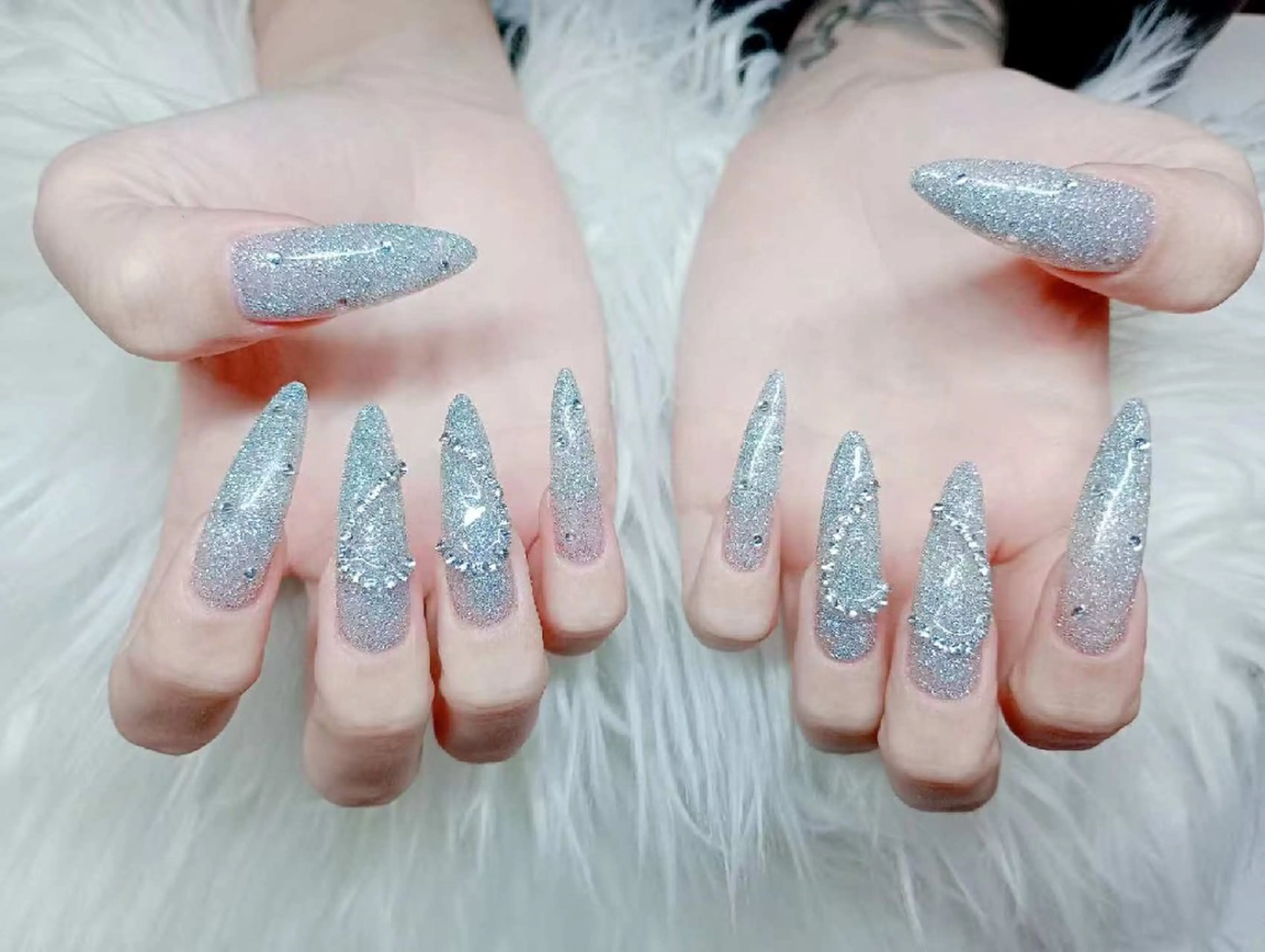 ネイル フットネイル フレンチネイル ジェルネイル ガラスフレンチ 韓国ネイル ハンドネイル ハンドケア The  Nail 新大久保店のその他イメージ