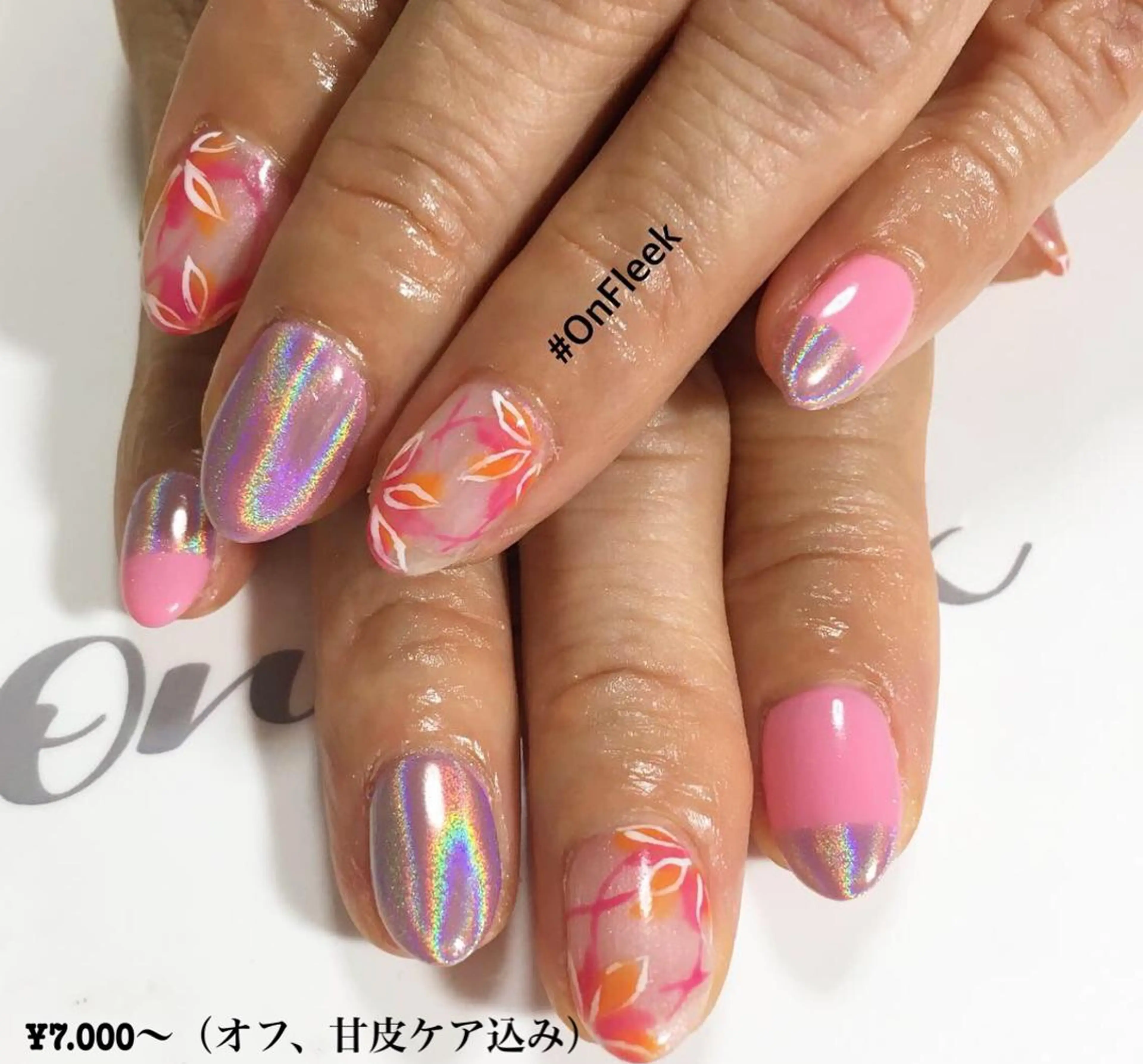 ネイル ハンドネイル NailSalon ＃OnFleekのネイルデザイン
