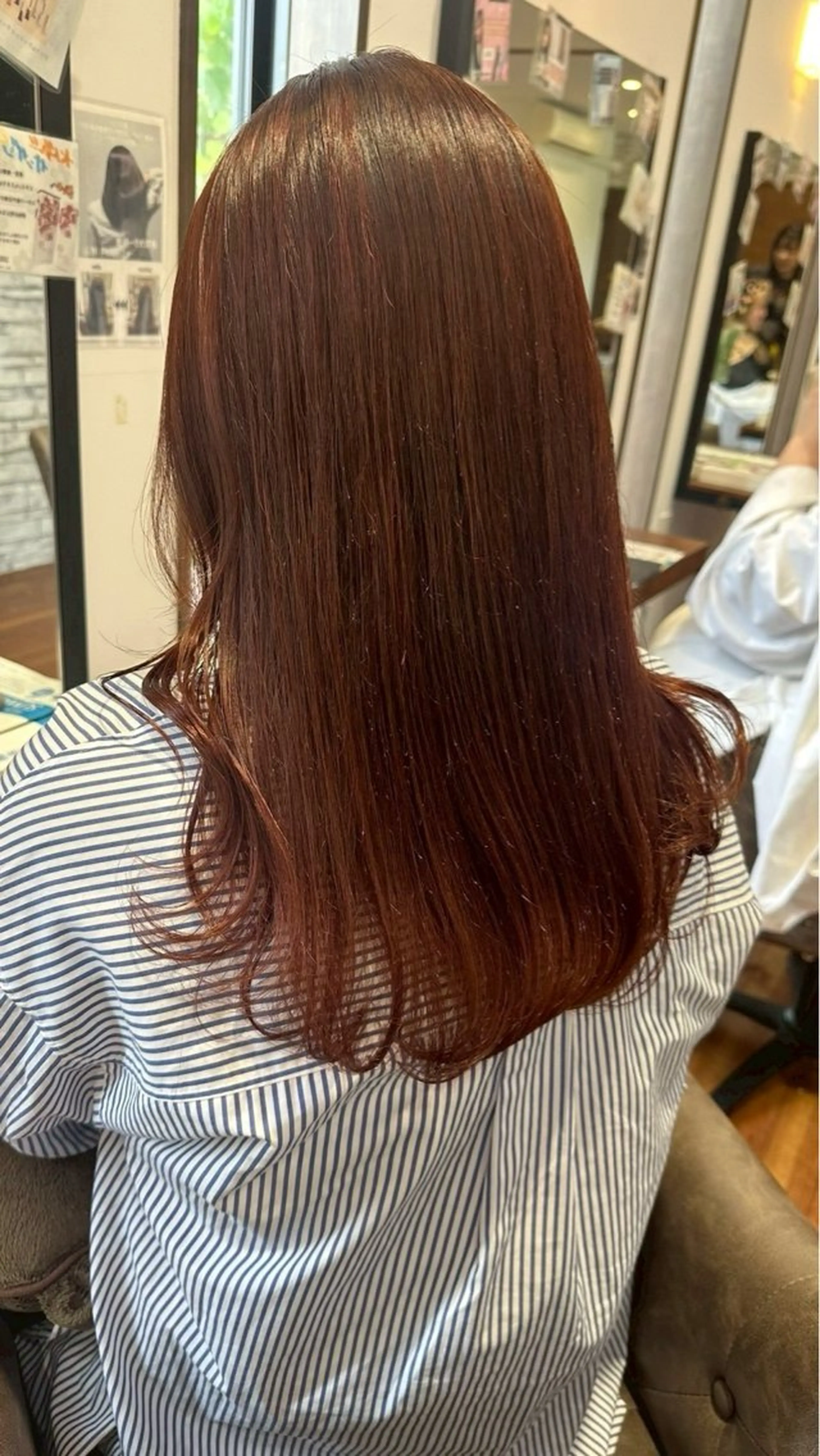セミロング りな/ツヤカラー/ 豊橋美容院のヘアスタイル