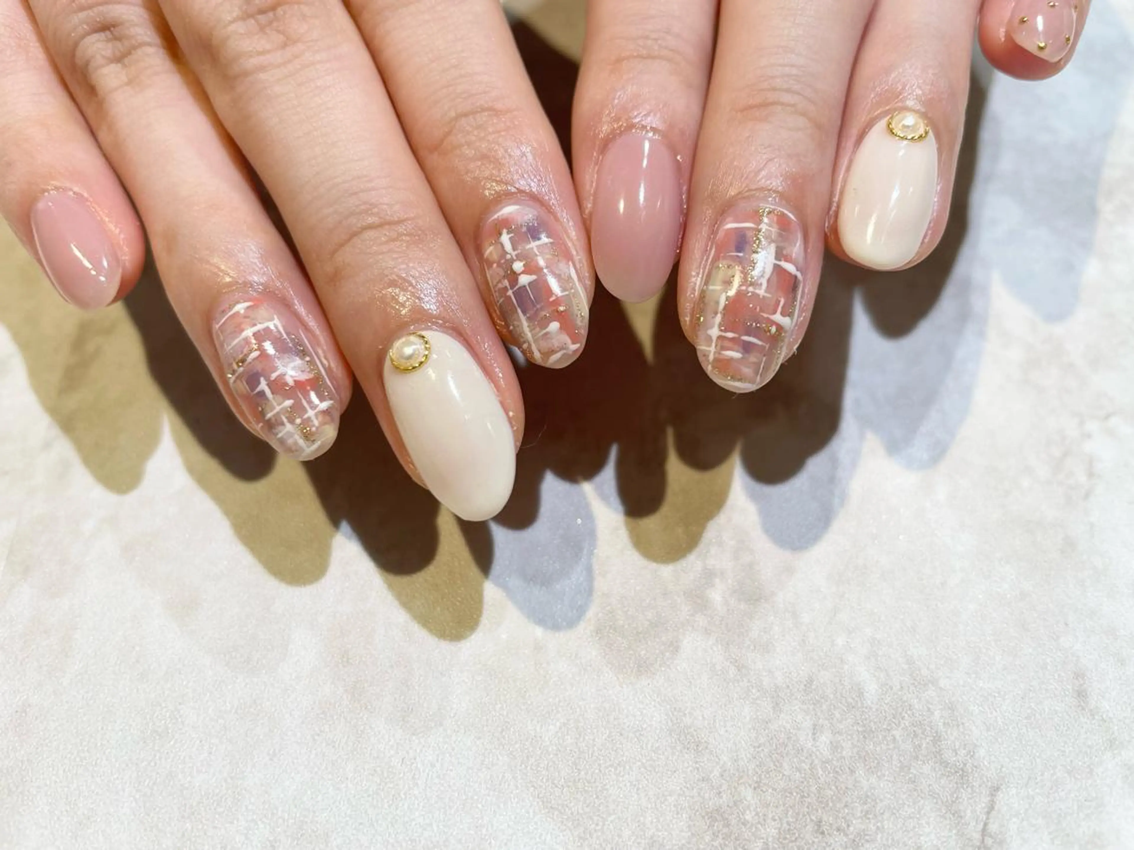 ネイル 舞田 苑香のネイルデザイン