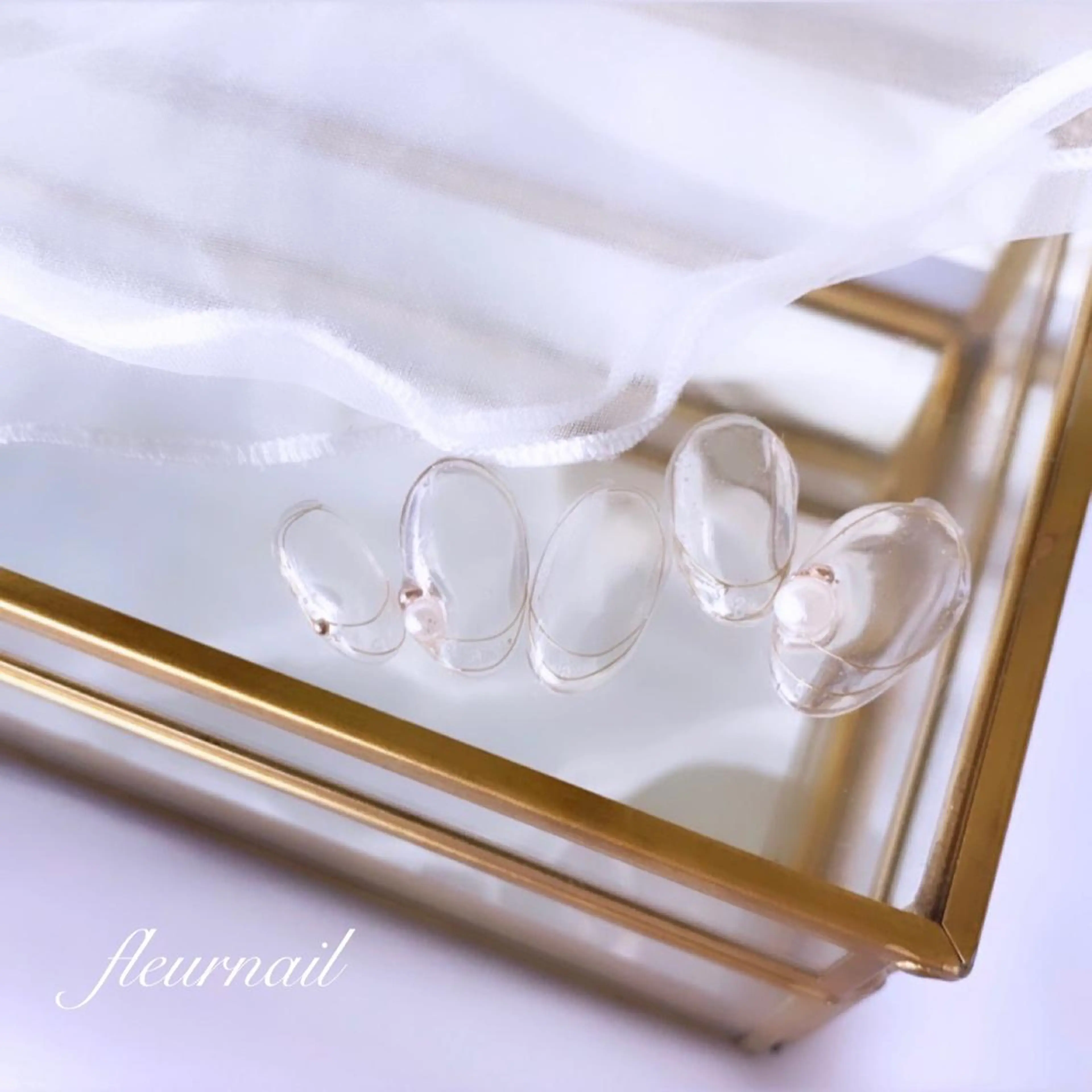 ネイル 【パラジェル登録サロン】nail pollen所属・fleurnail miuraのネイルデザイン