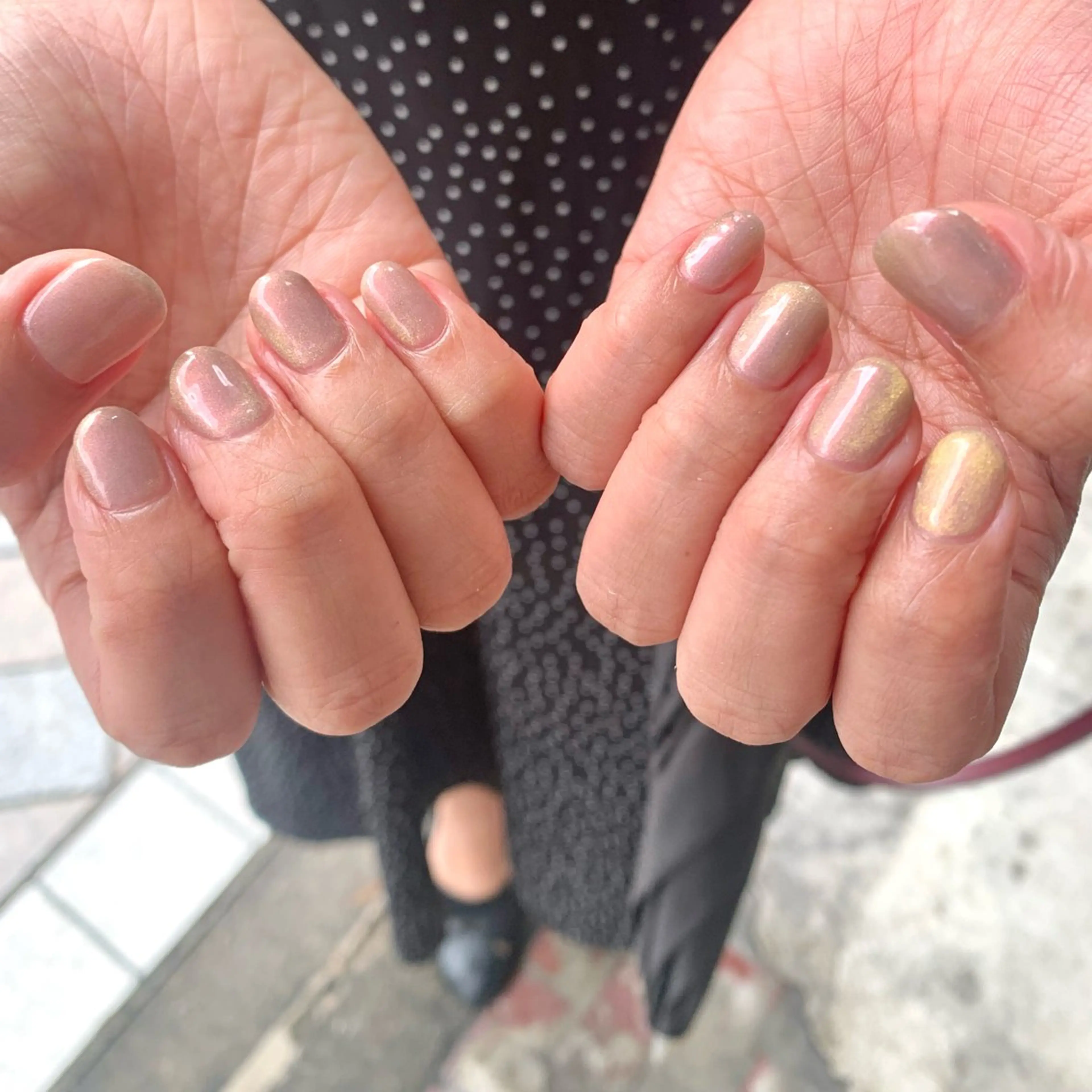 ネイル マグネットネイル ハンドネイル chika .のネイルデザイン