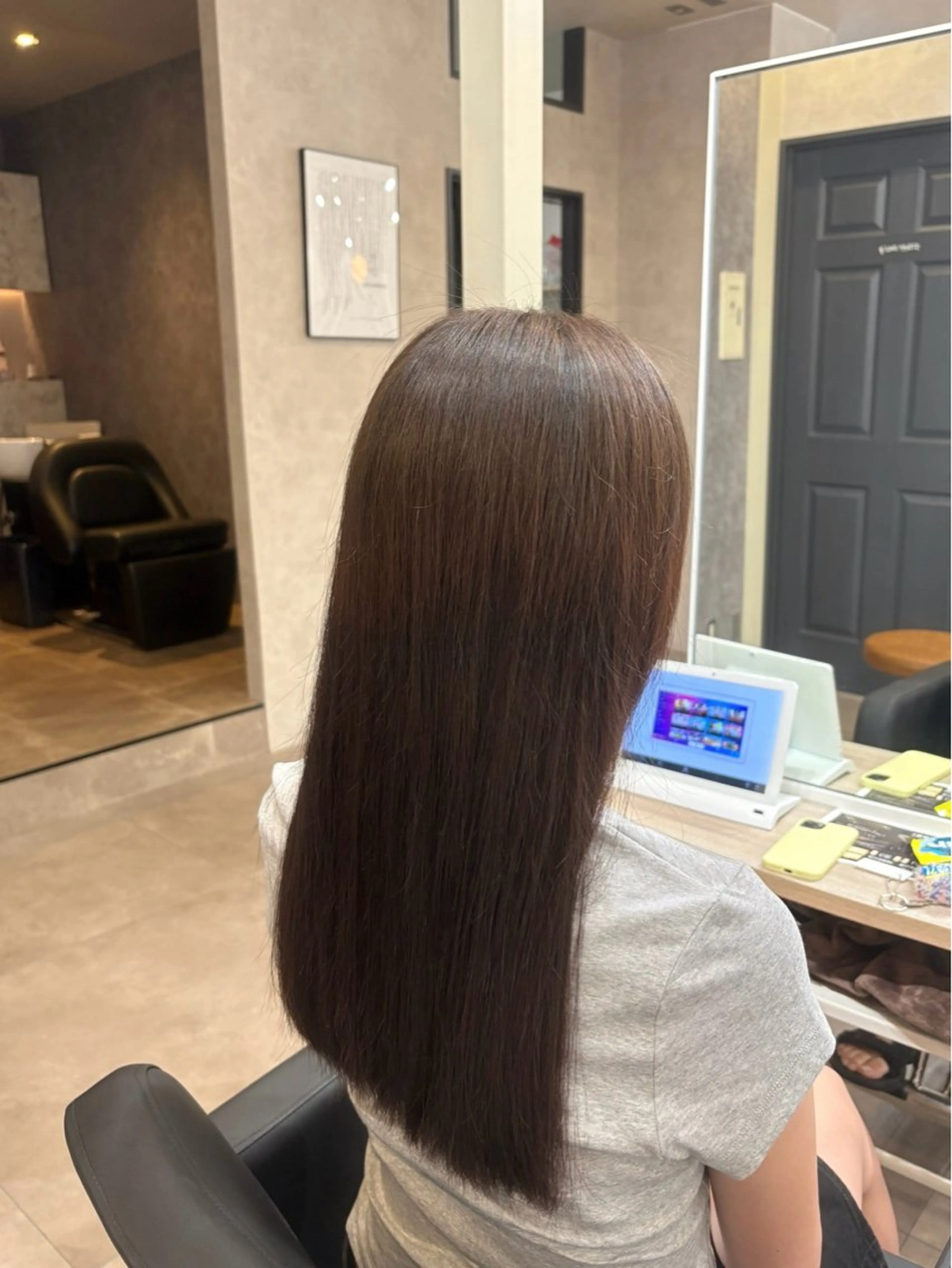 似合わせカット＋さら艶縮毛矯正 *.+ﾟの写真