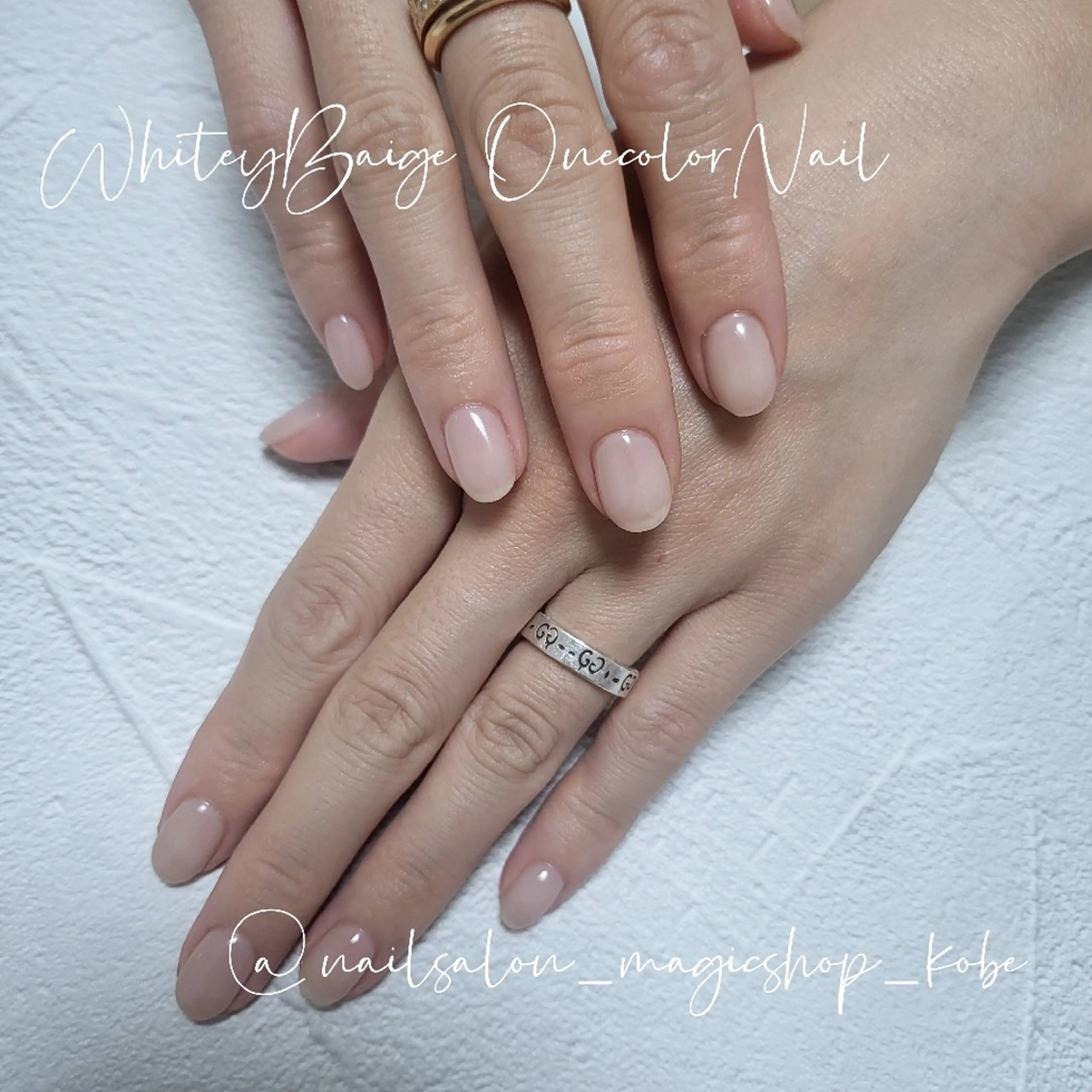 ネイル ジェルネイル オフィスネイル ワンカラーネイル ソフトジェル ハンドネイル Nailsalon MagicShopのネイルデザイン