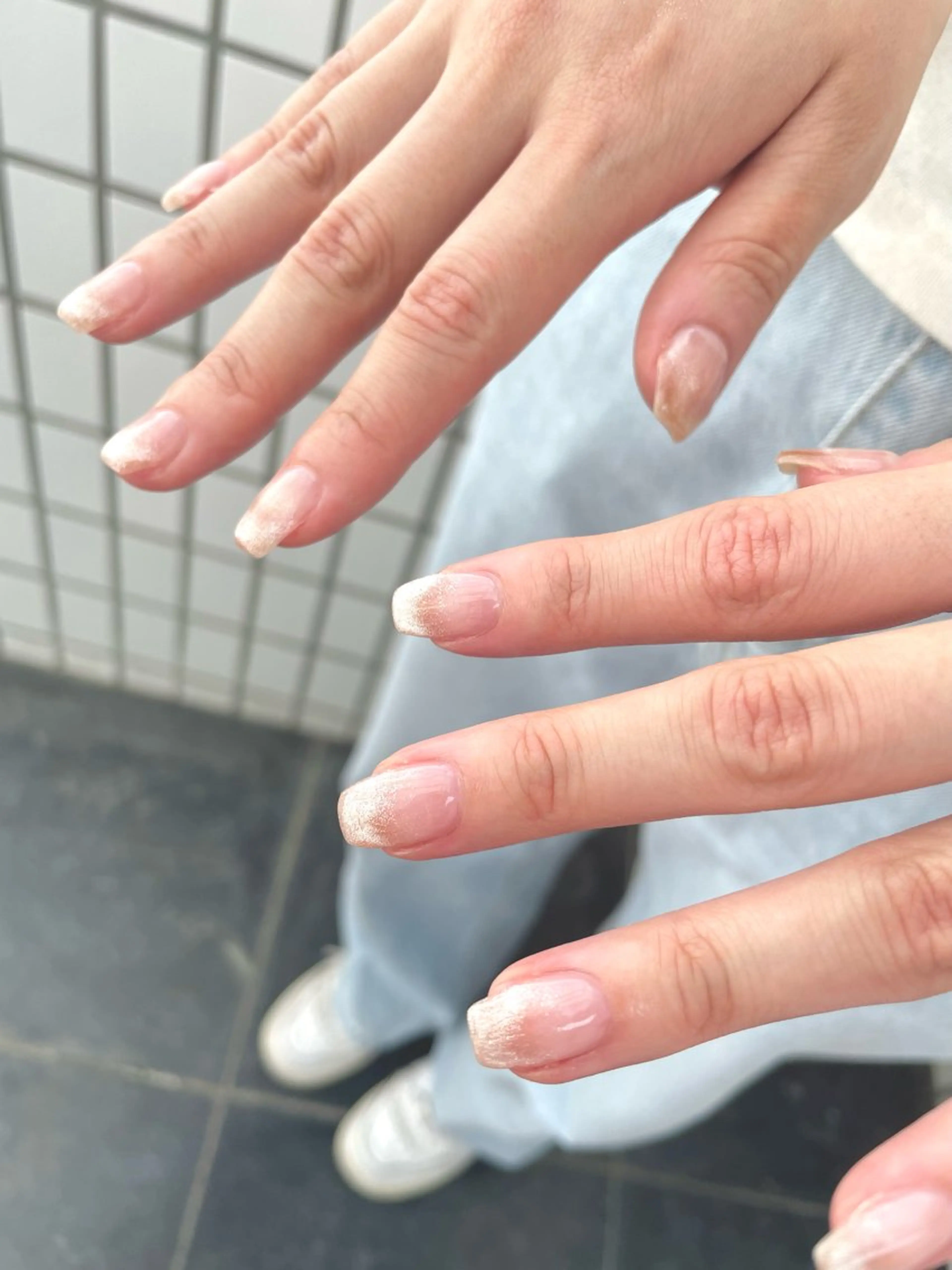 ネイル ジェルネイル マグネットネイル ハンドネイル Nail ヌシん家 AKANEのネイルデザイン