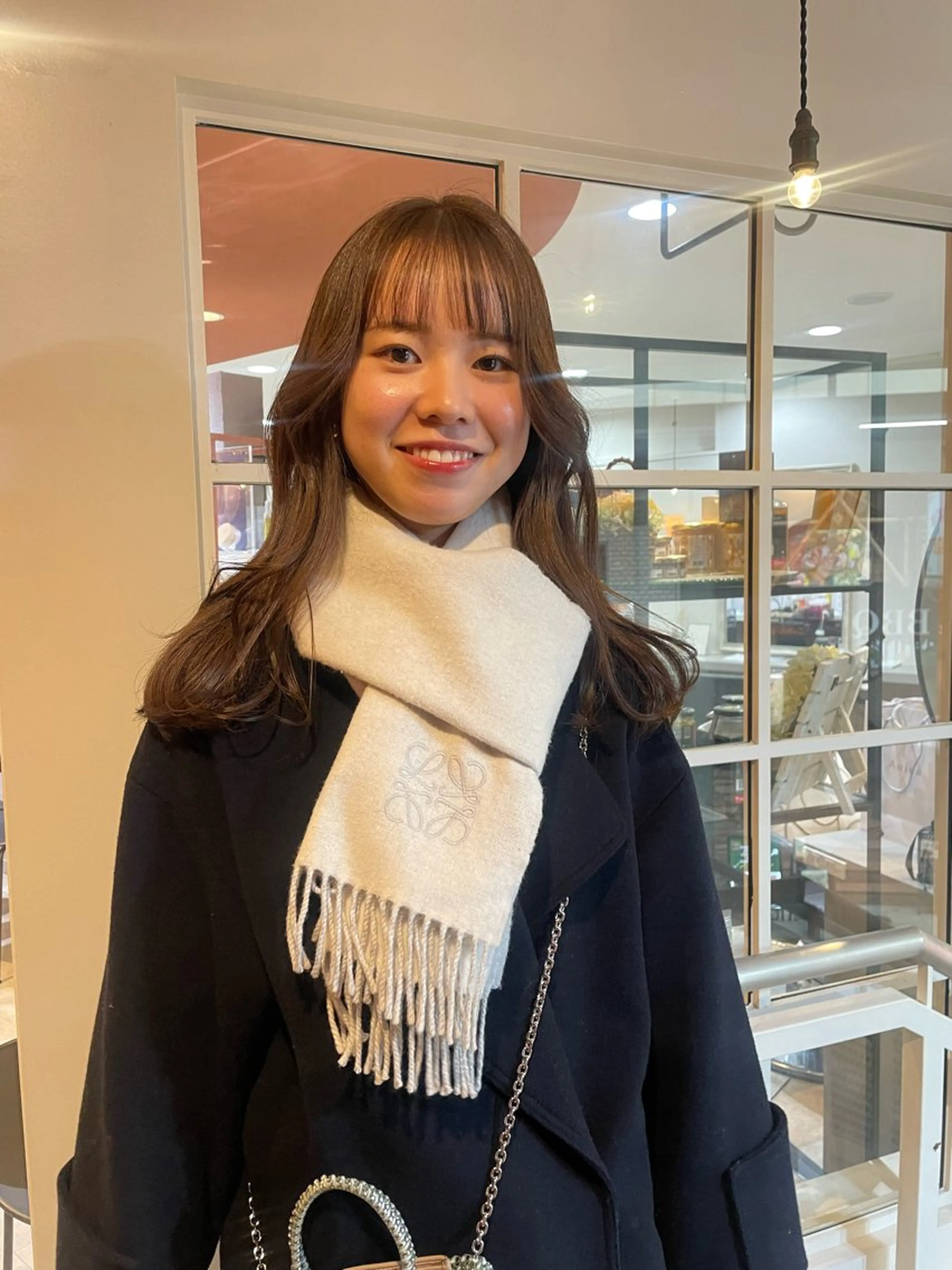 ロング カラー 佐藤 永夏のヘアスタイル