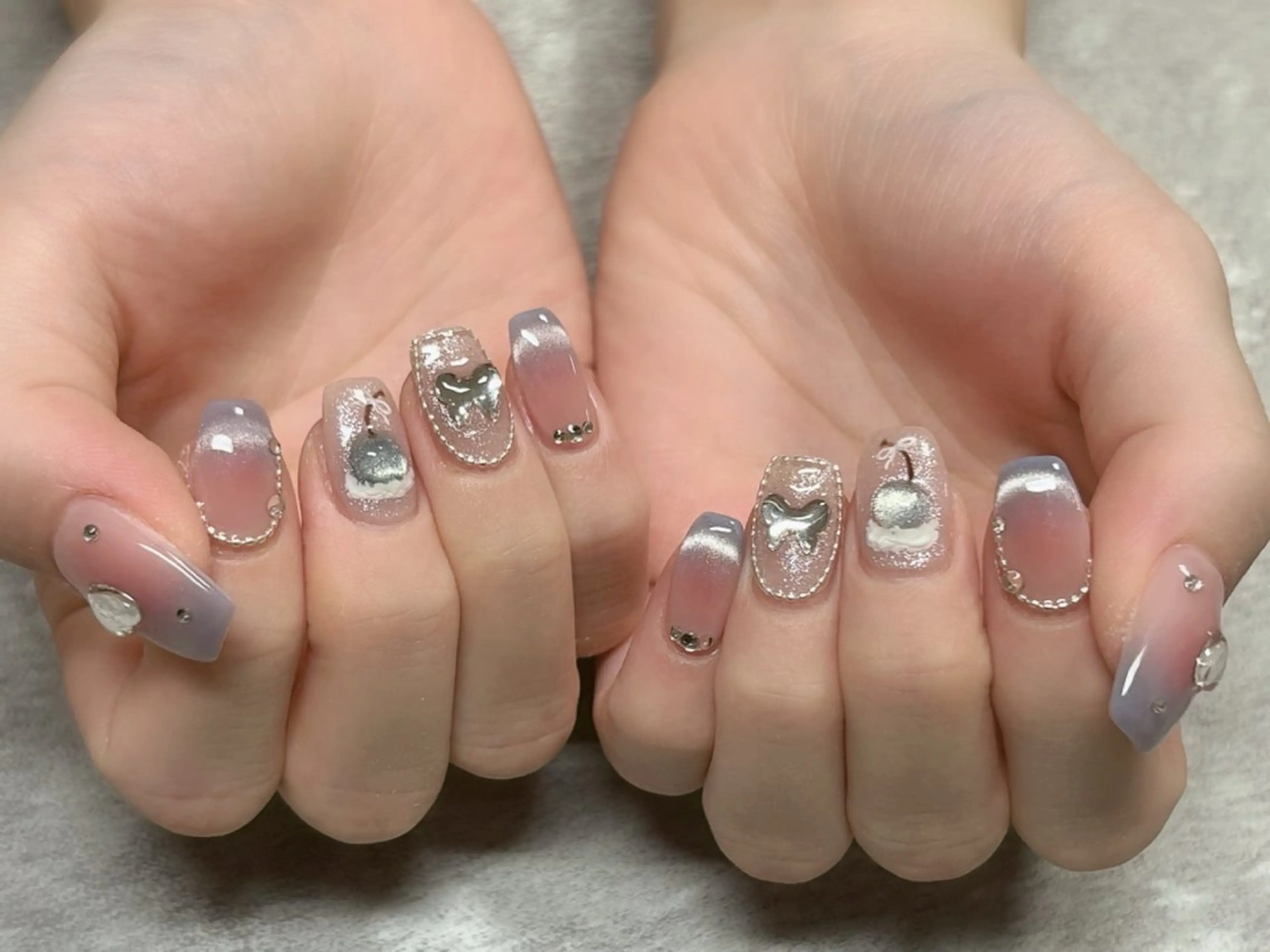 ネイル ハンドネイル Protea きぬがわ らむのネイルデザイン