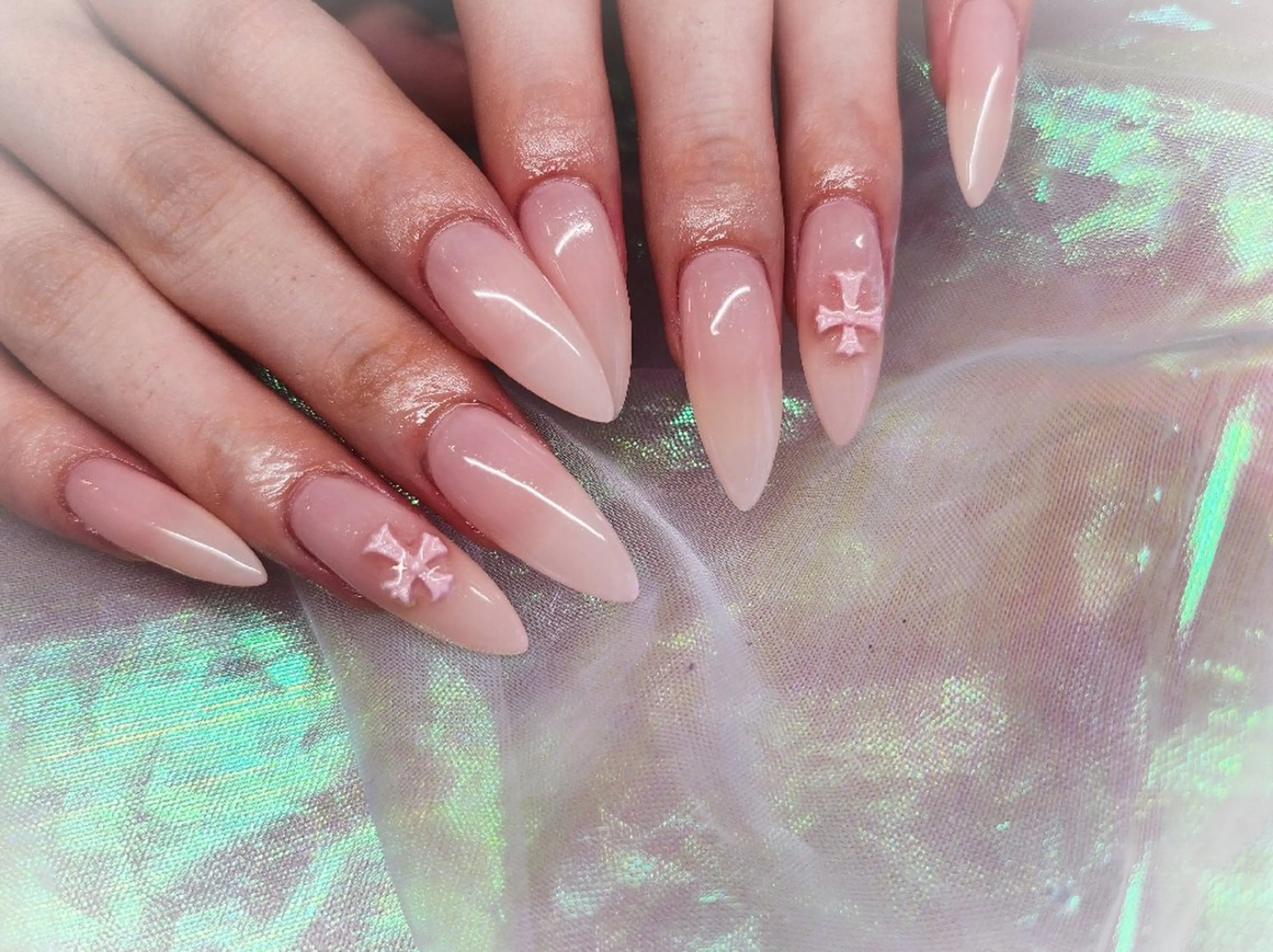 ネイル ハンドネイル 💜bora .のネイルデザイン