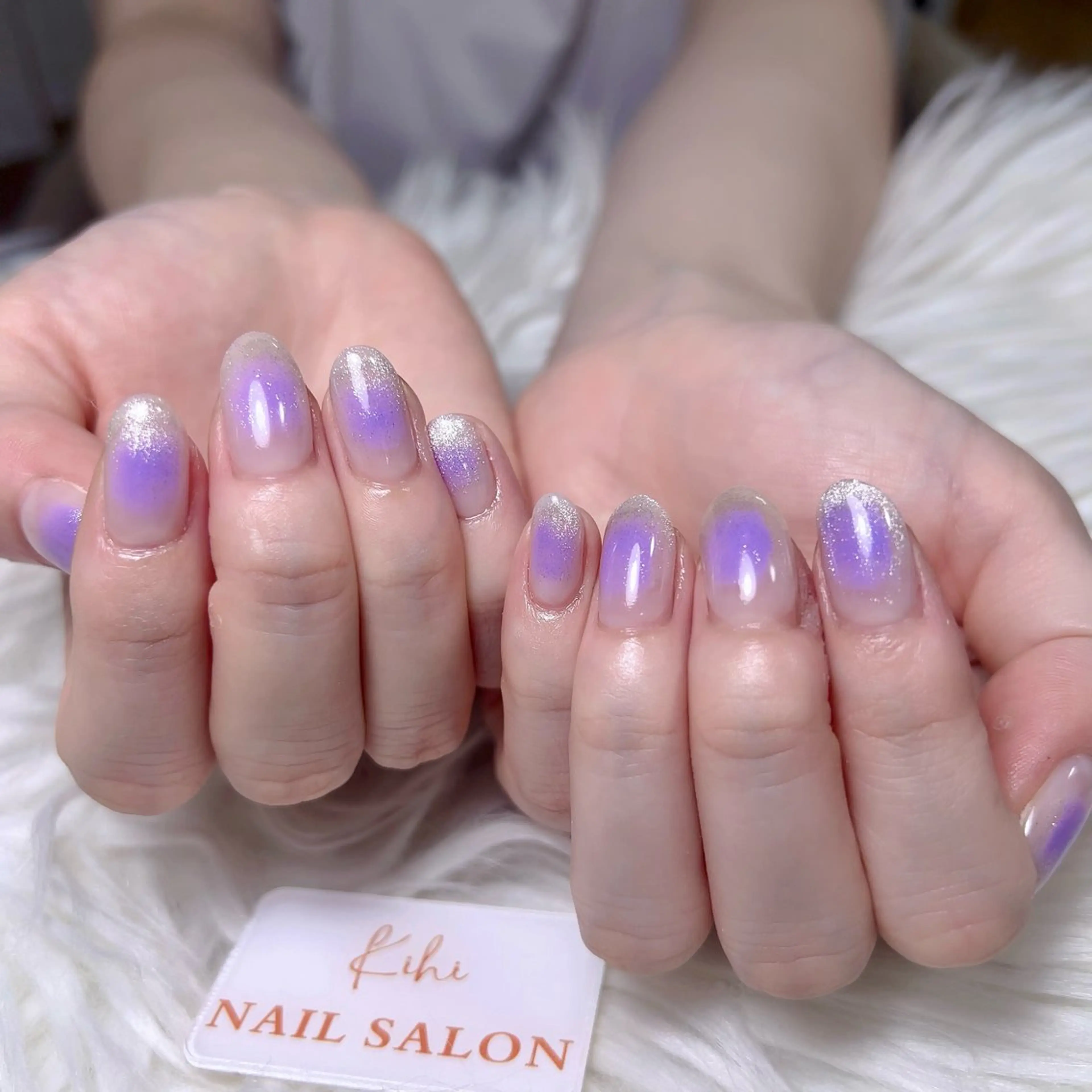 【ソフトジェル付き替えオフ込み】チークネイル【ベース一色付】の写真