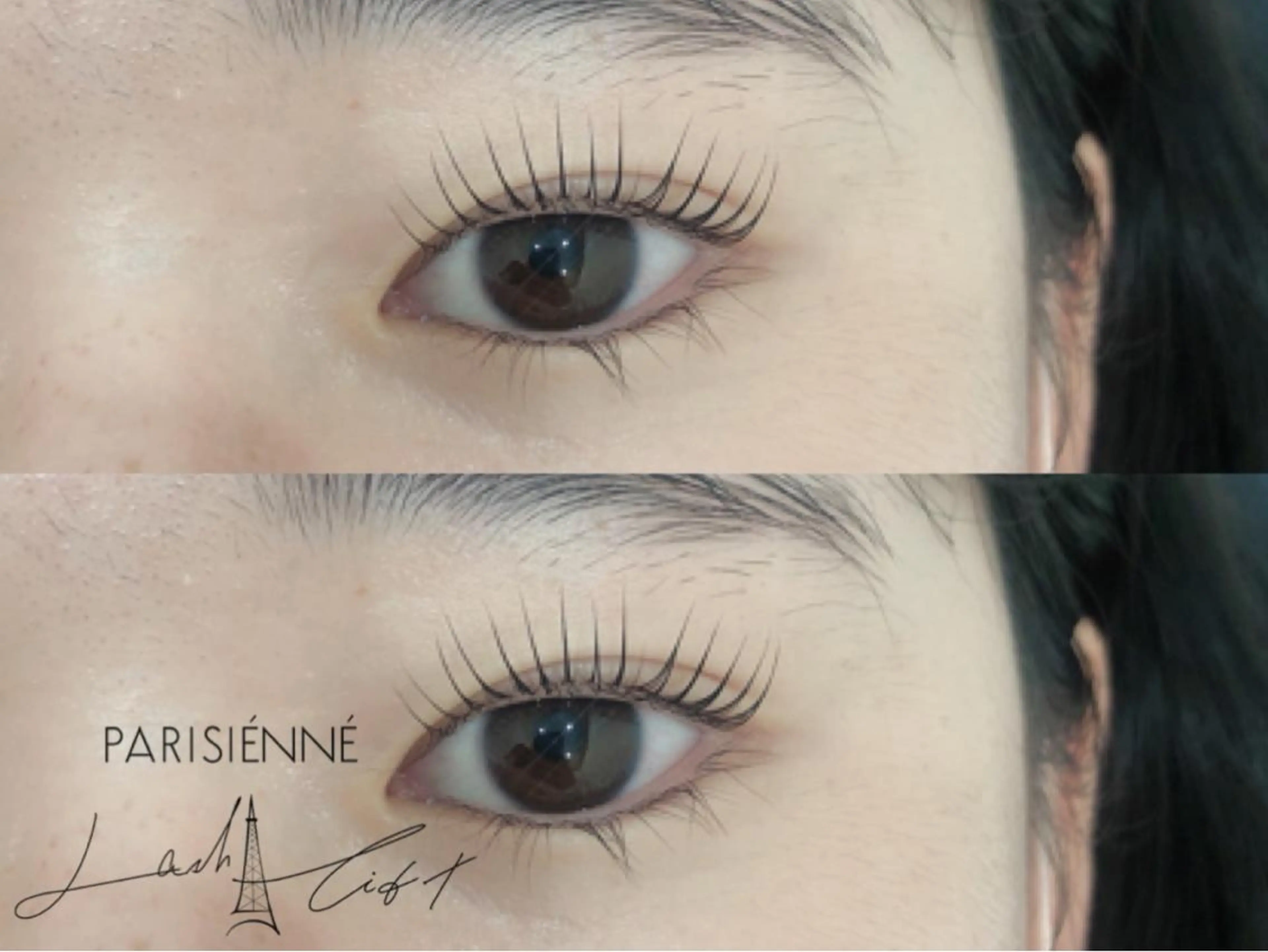 マツエク・マツパ パリジェンヌラッシュリフト MAQUM𖤐 Satsumiのマツエク・マツパデザイン