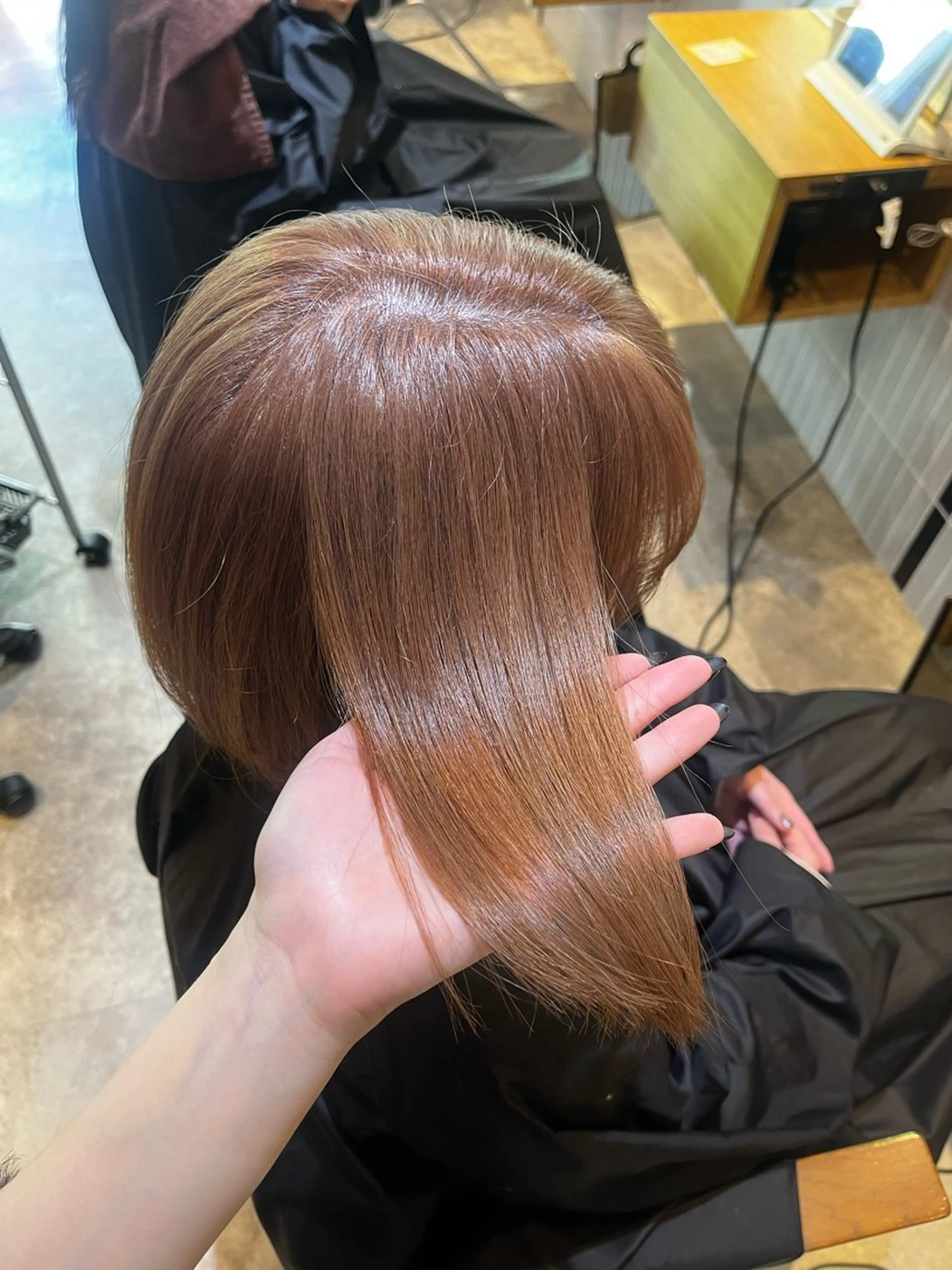 ロング カラー ヘアカラー トリートメント ラフィスヘアードープ所属・👑髪質改善wカラー /ハイトーン/アユカのヘアスタイル