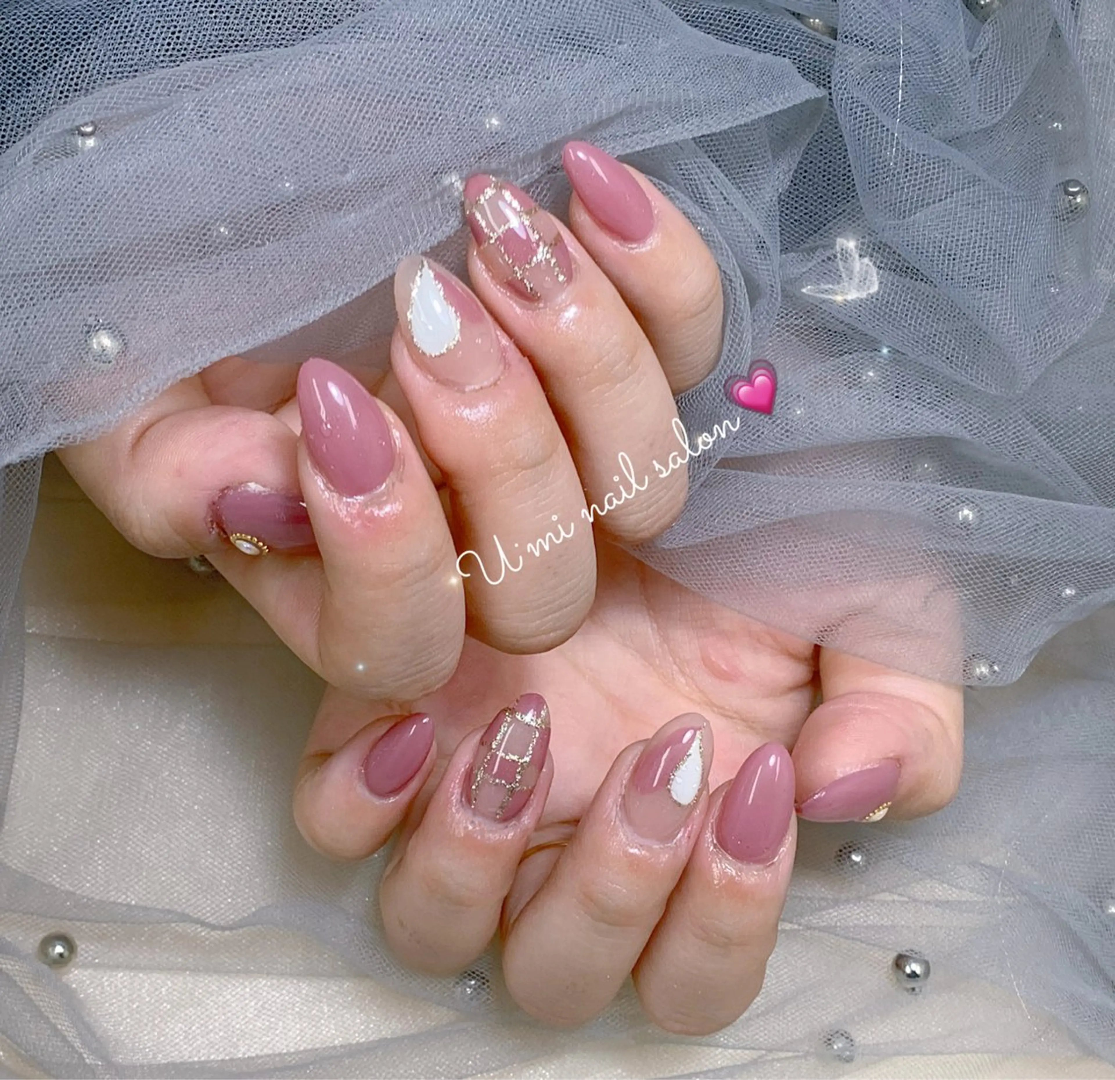 ネイル ハンドネイル U·Mi nail salon所属・U·Mi 上野御徒町容のネイルデザイン