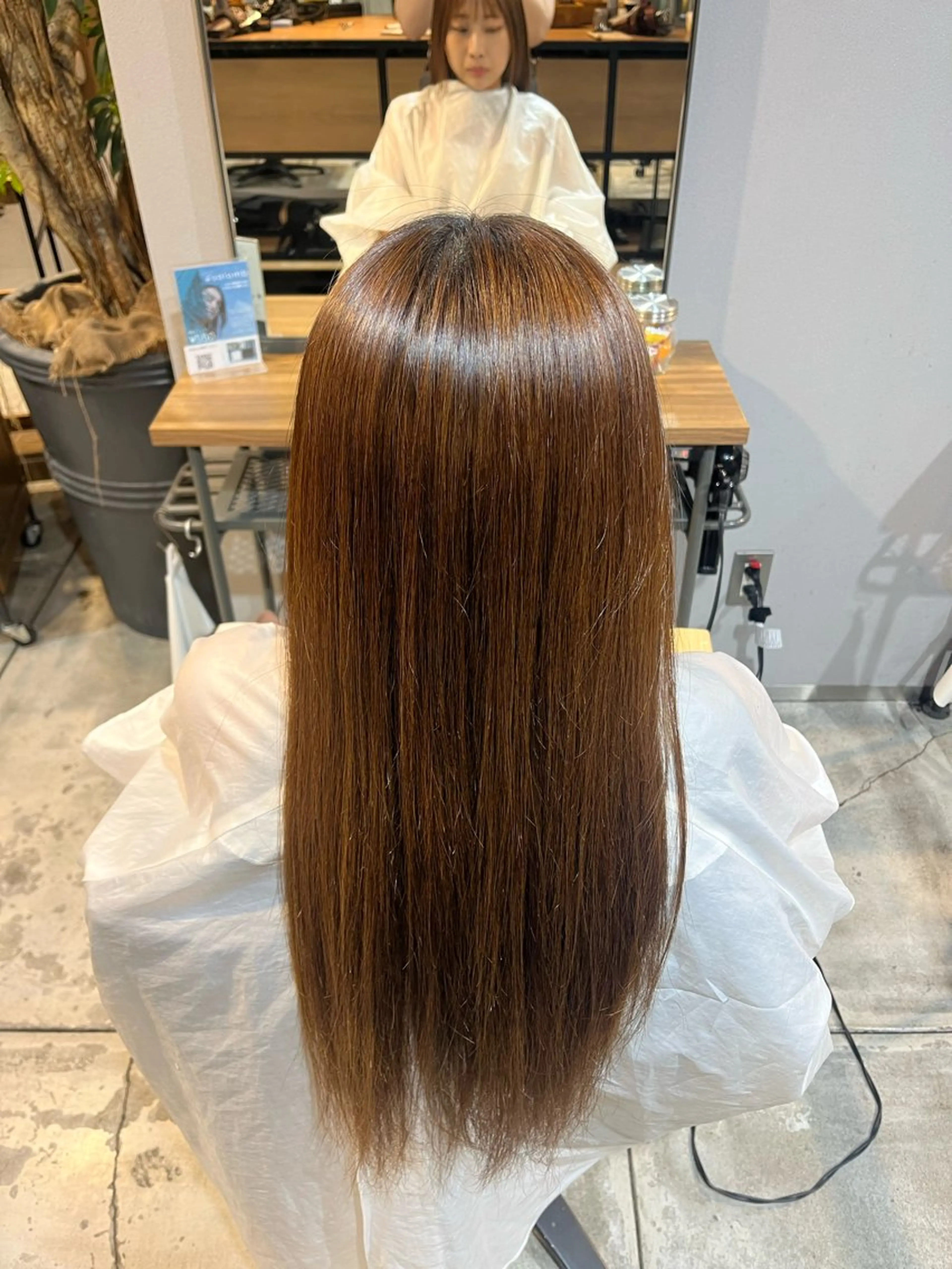 ロング ロング 縮毛矯正 ☀️マナカ/縮毛矯正 カラー/表参道のヘアスタイル