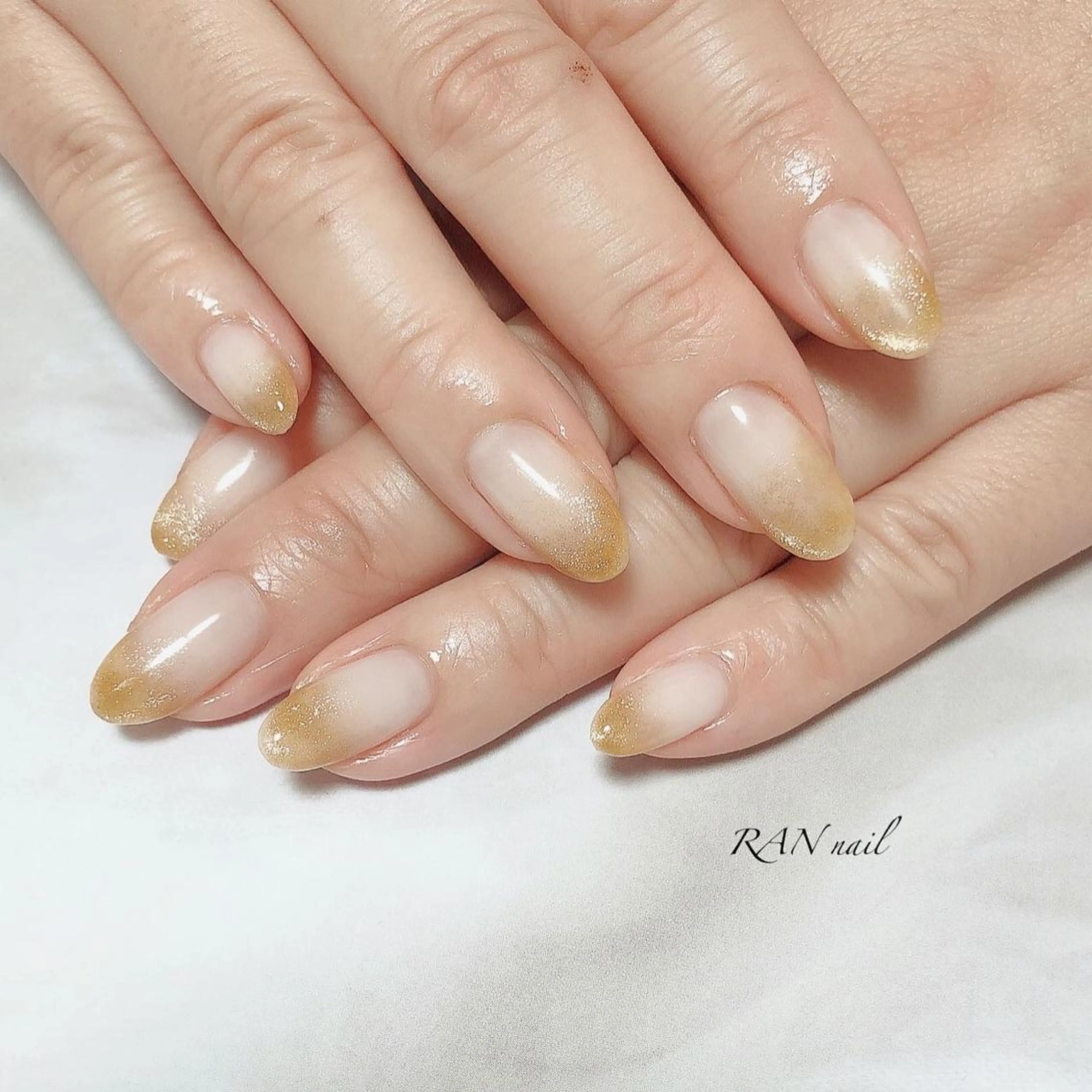 ネイル フットネイル ジェルネイル グラデーション キラキラネイル マグネットネイル ハンドネイル フットネイル RAN nail 〜ランネイル〜所属・RAN nailのネイルデザイン
