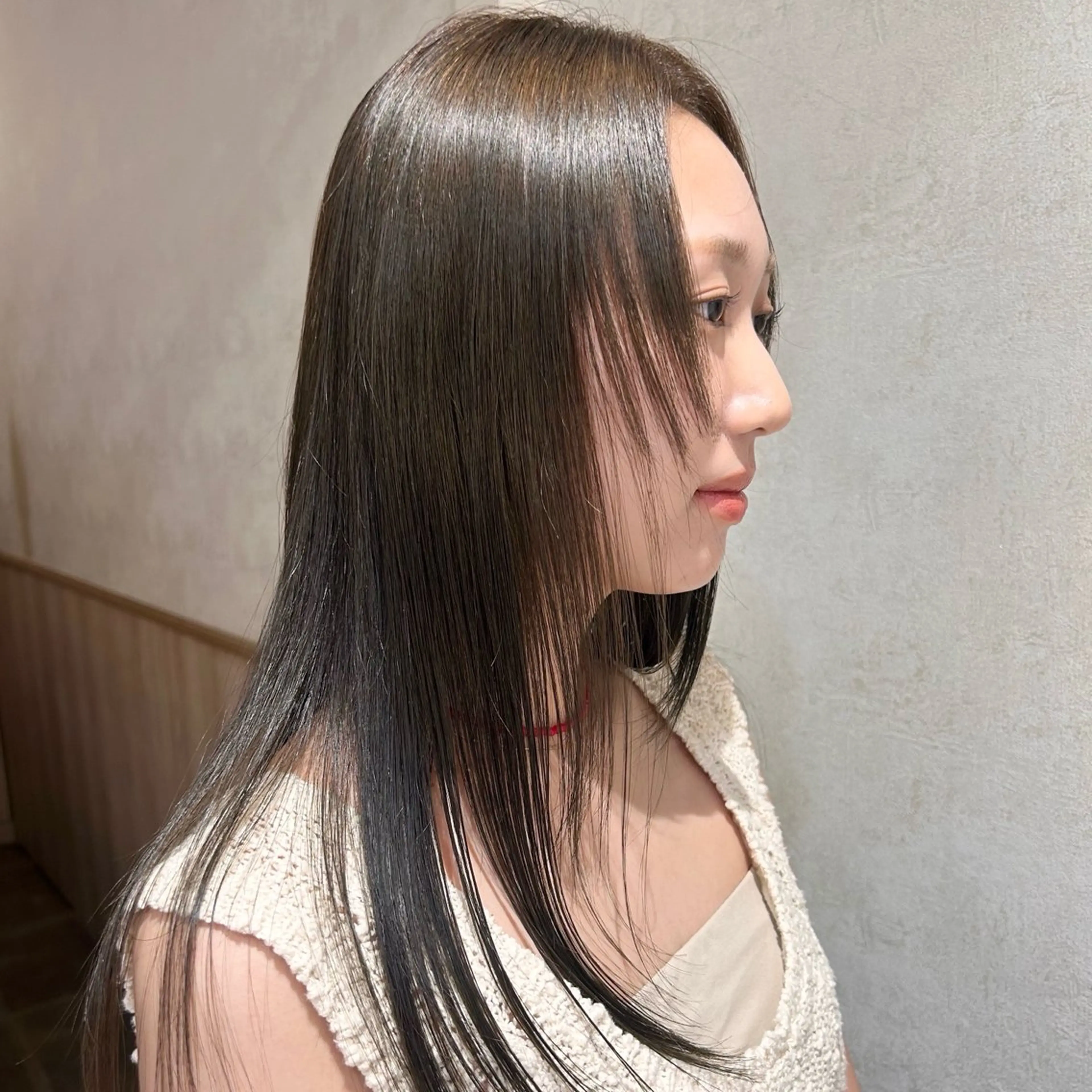 ロング カラー ヘアカラー ベージュ/艶カラー 藤沢/Yuka🍃のヘアスタイル