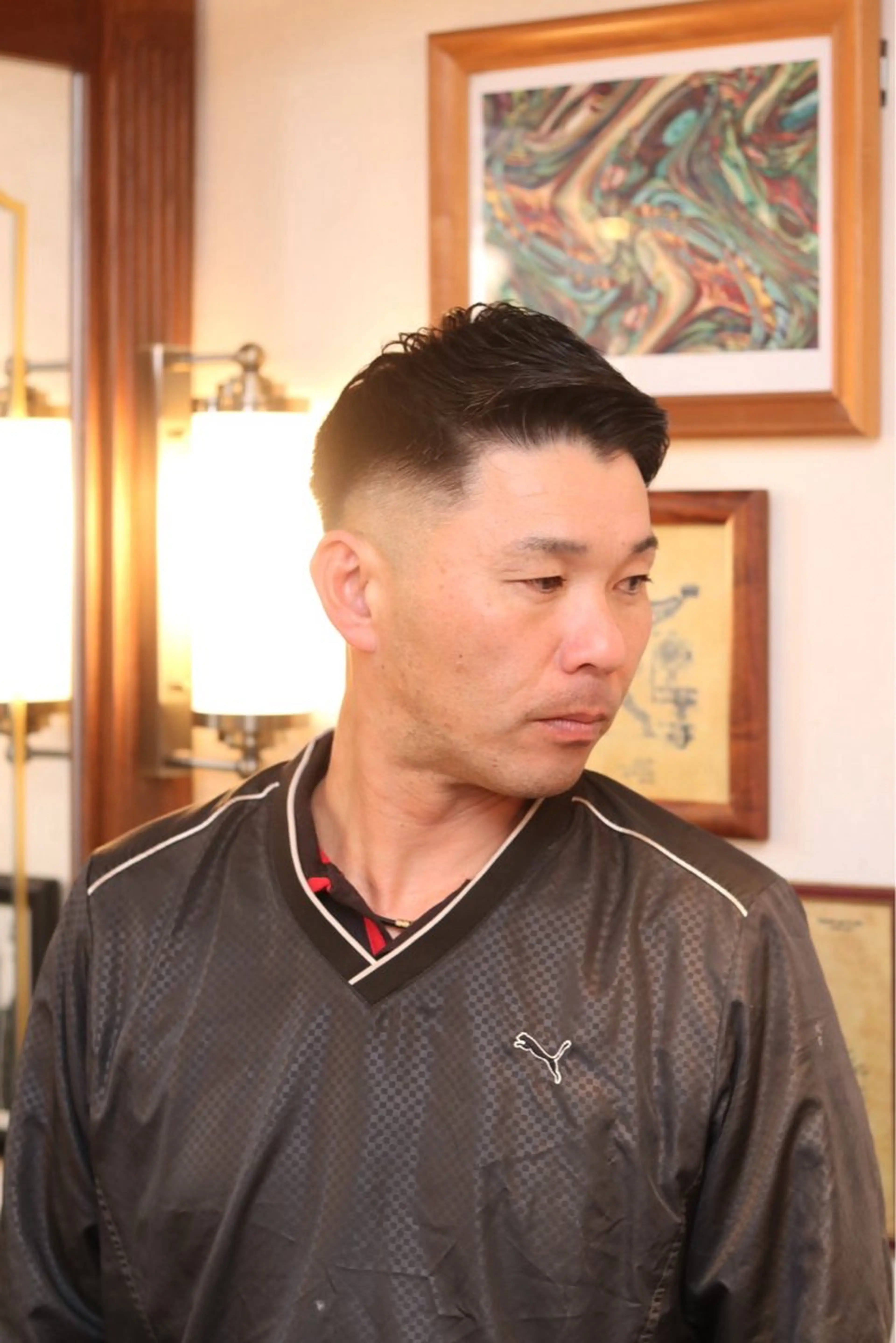 ショート メンズ CARWASH BARBER所属・カーウォッシュ Naoのヘアスタイル