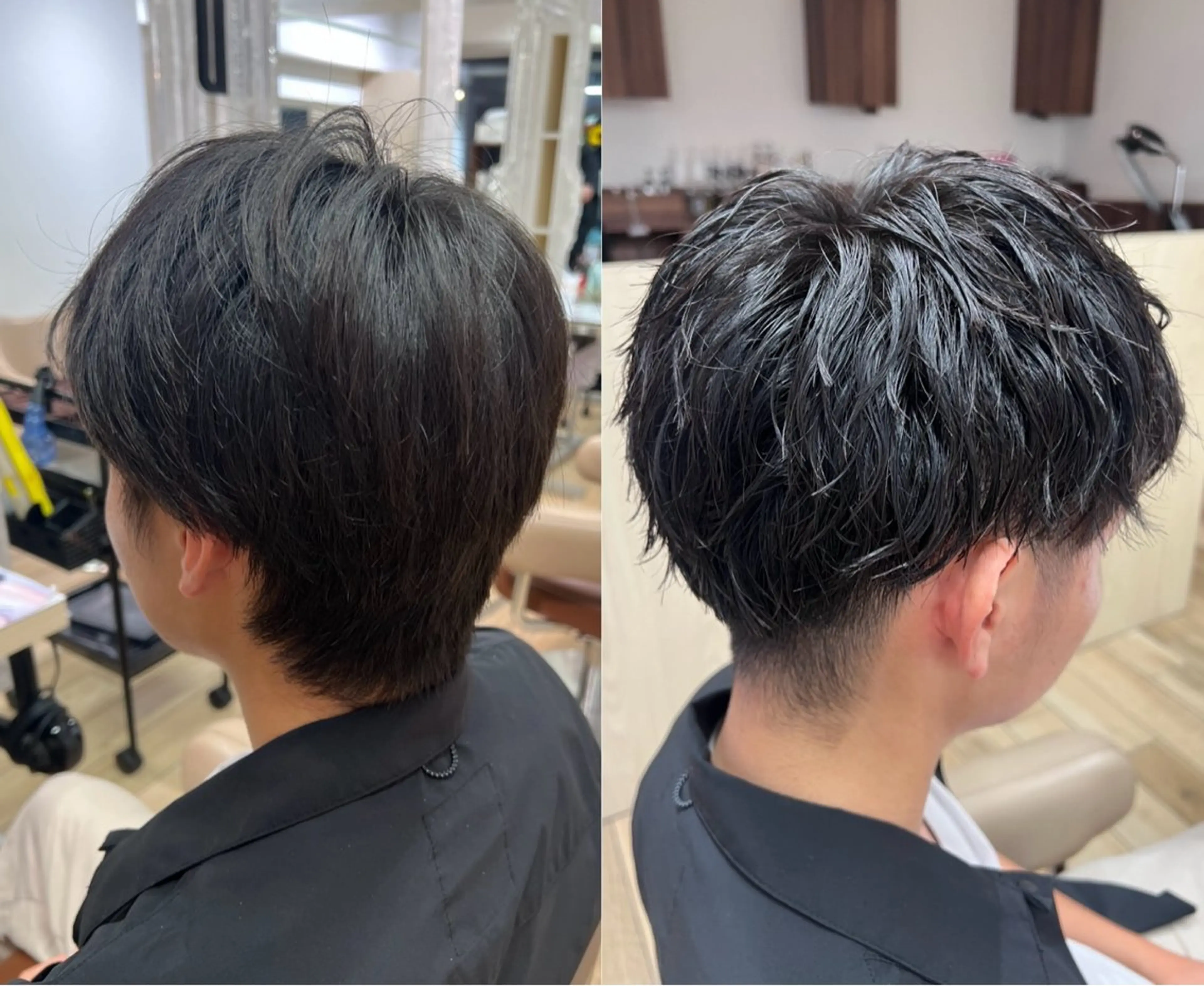 パーマ メンズ 高橋 香奈のヘアスタイル
