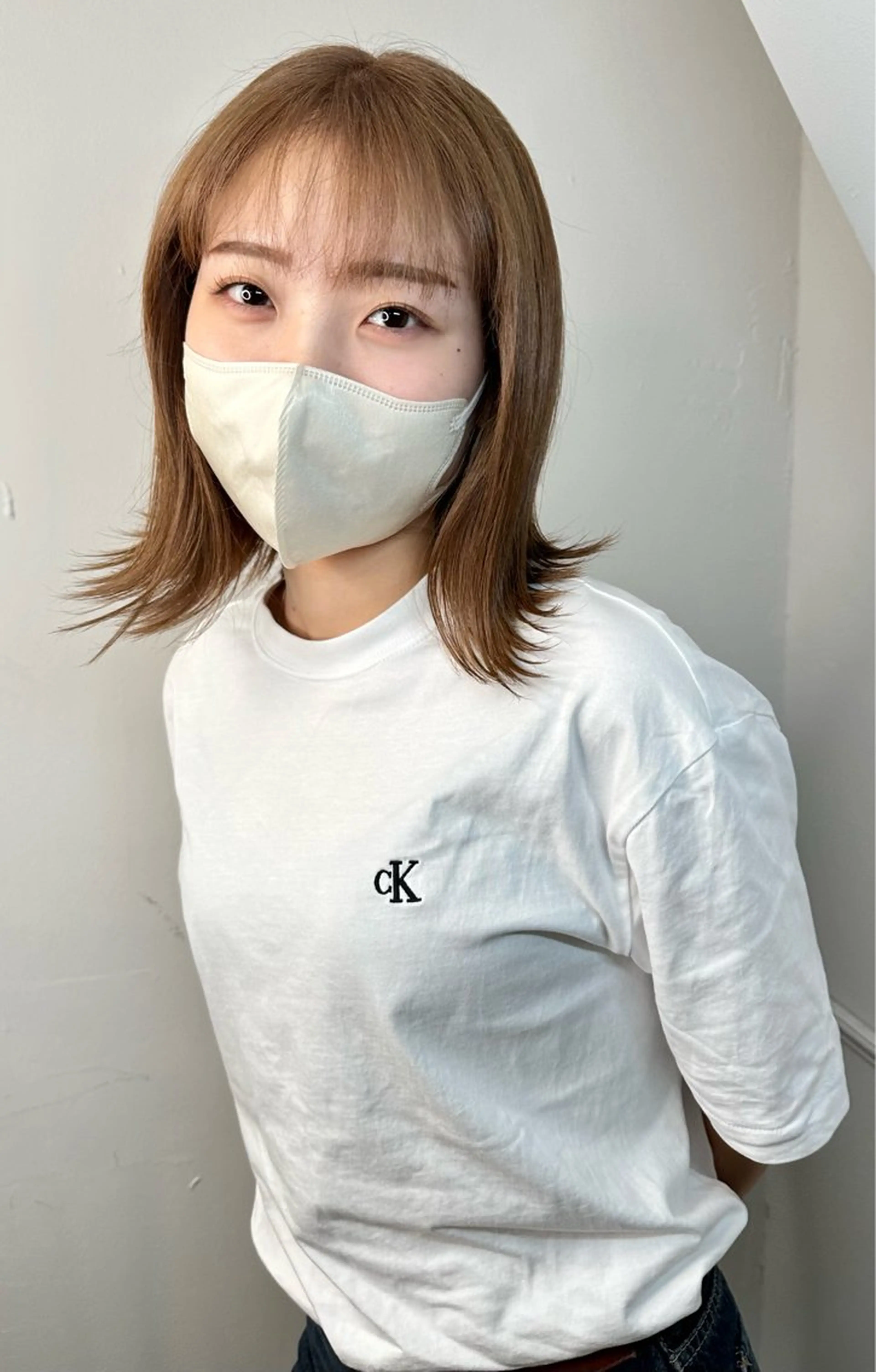 カラー ヘアカラー トリートメント 艶髪カラー/レイヤ ー支持No.1renのヘアスタイル