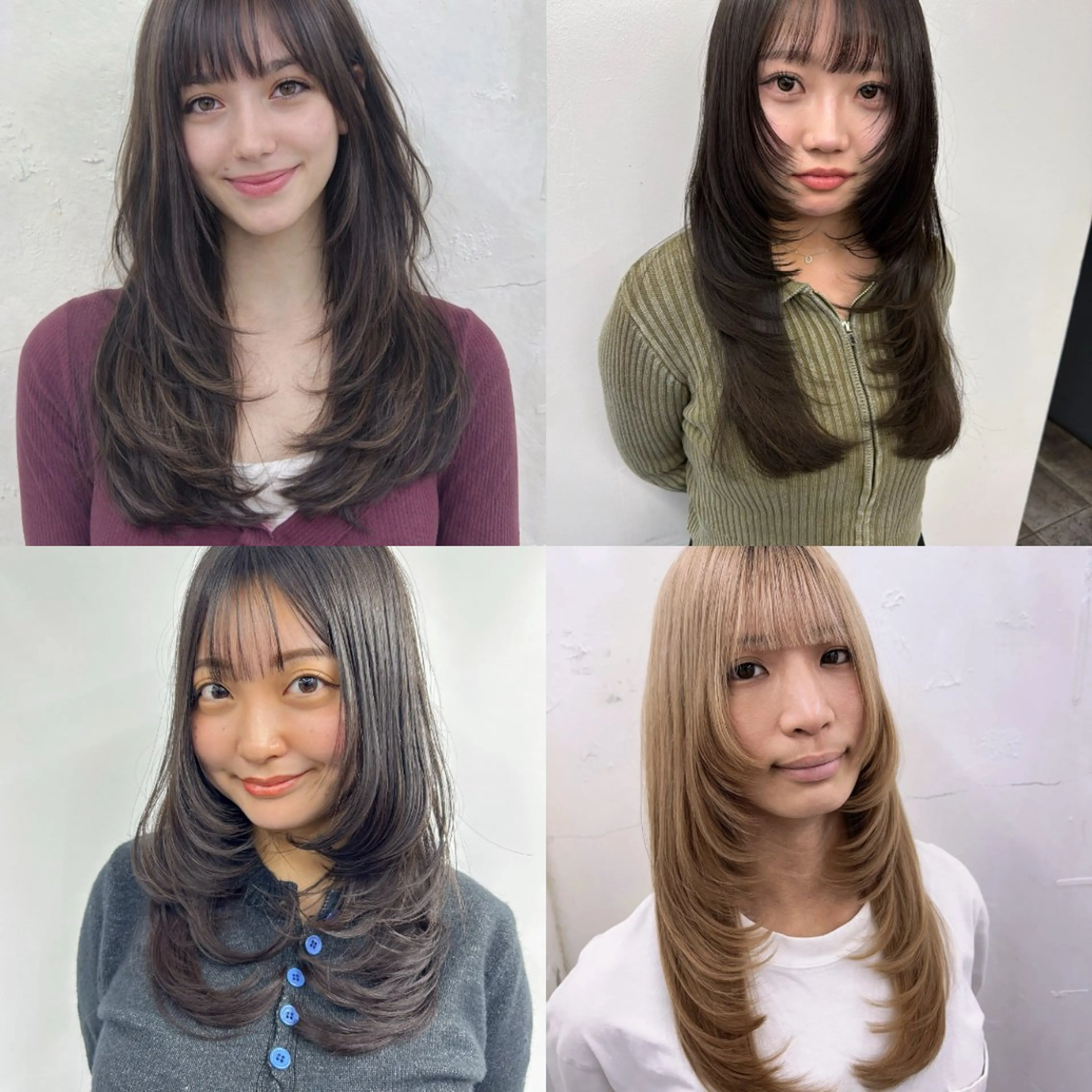 ロング カラー ハイレイヤー レイヤーカット カット トリートメント レイヤー/エクステ alpha下妻のヘアスタイル