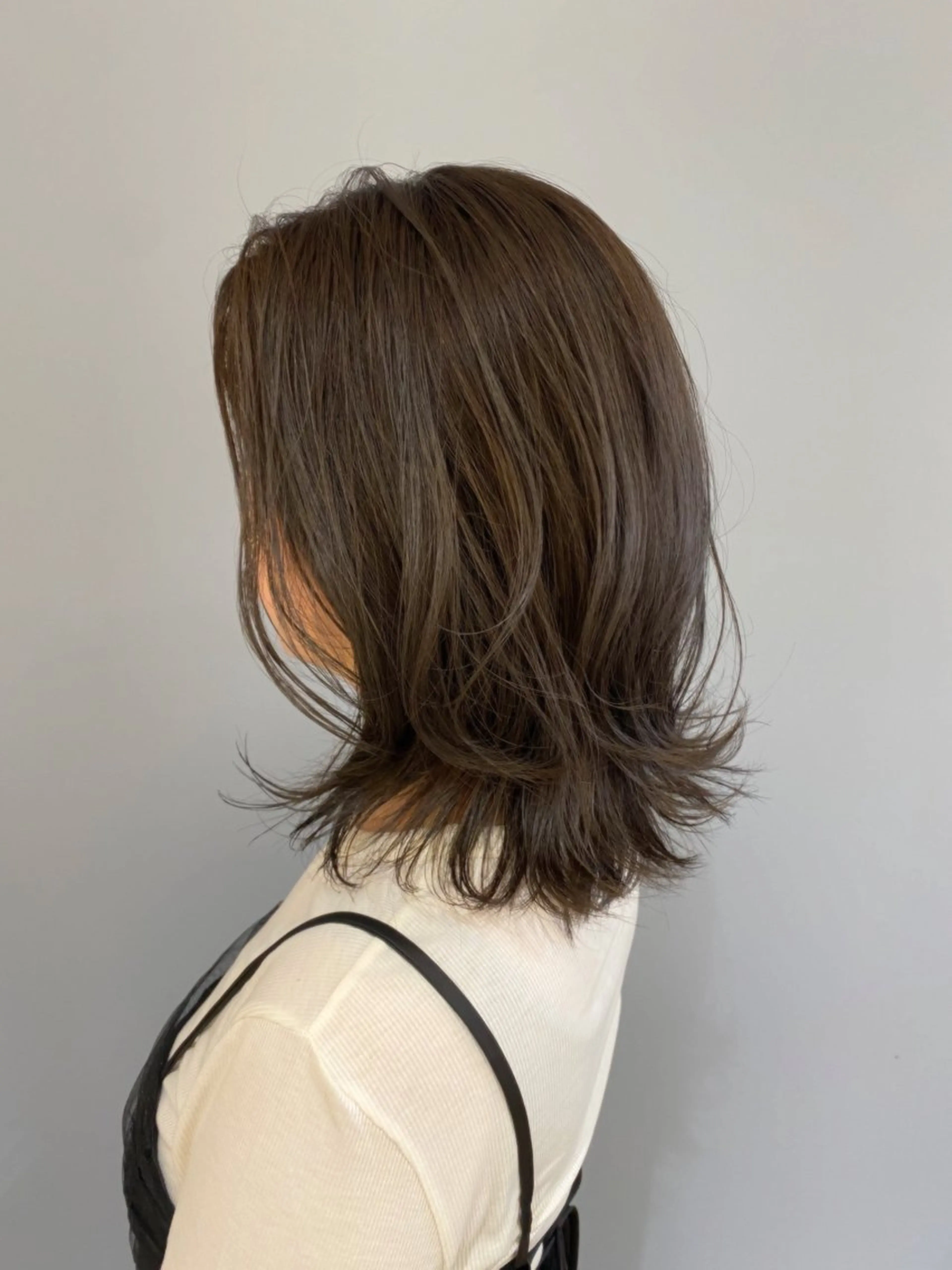 ミディアム くびれヘア ase.糸島店所属・UEDA AYAのヘアスタイル