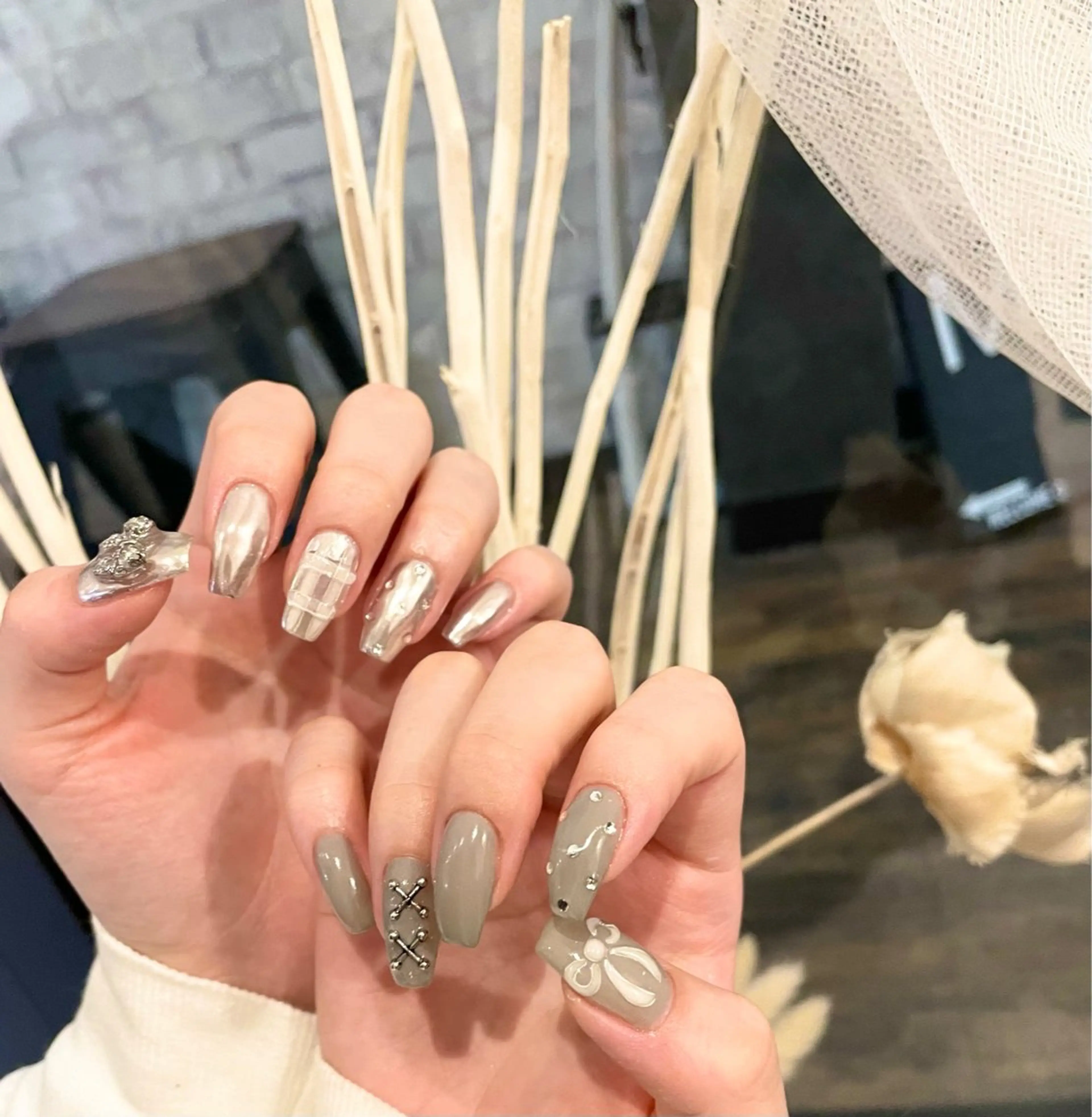 ネイル ハンドネイル 森竹 成恵のネイルデザイン