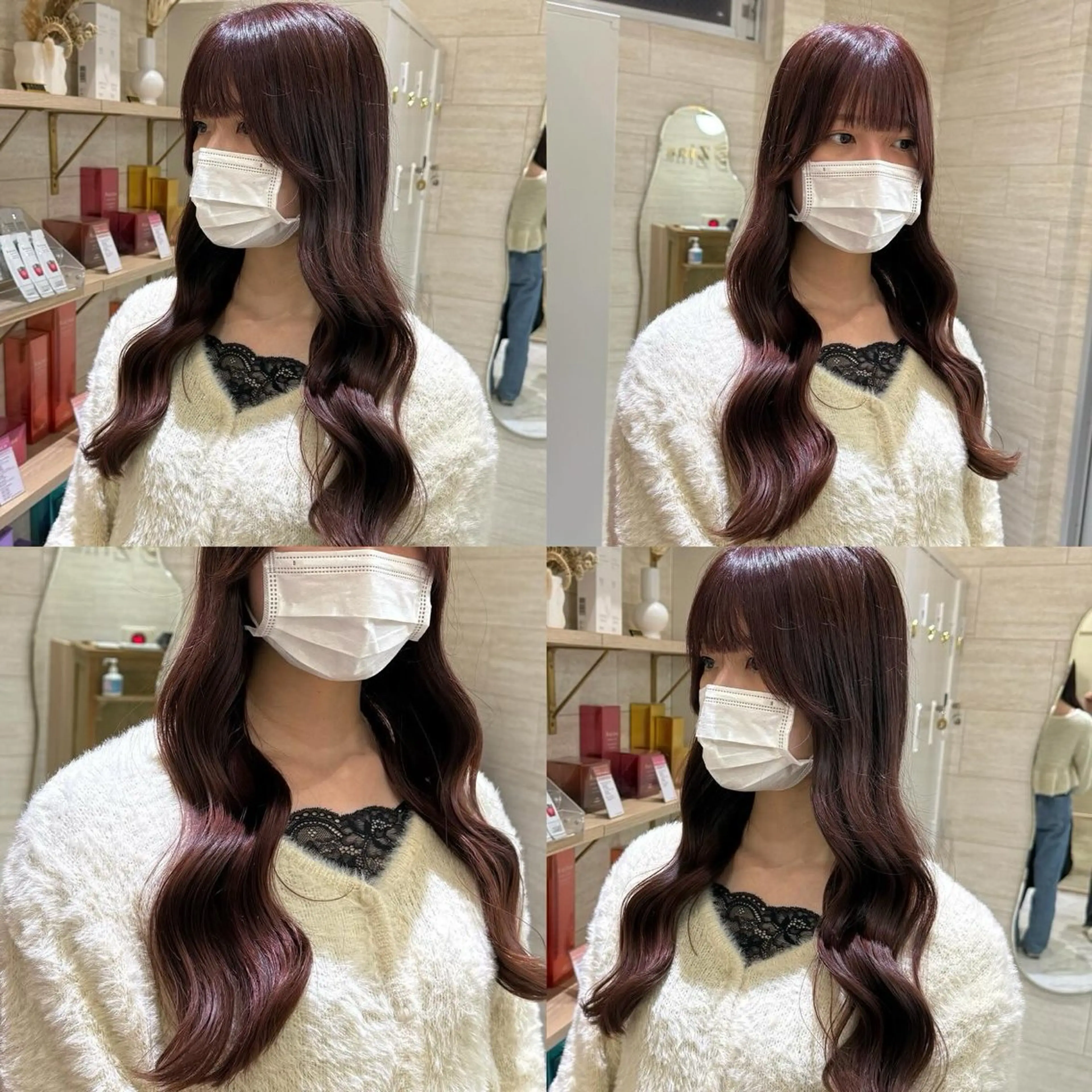 ロング カラー カット ヘアカラー トリートメント Zina 熊本店 ワンホン/Juranのヘアスタイル