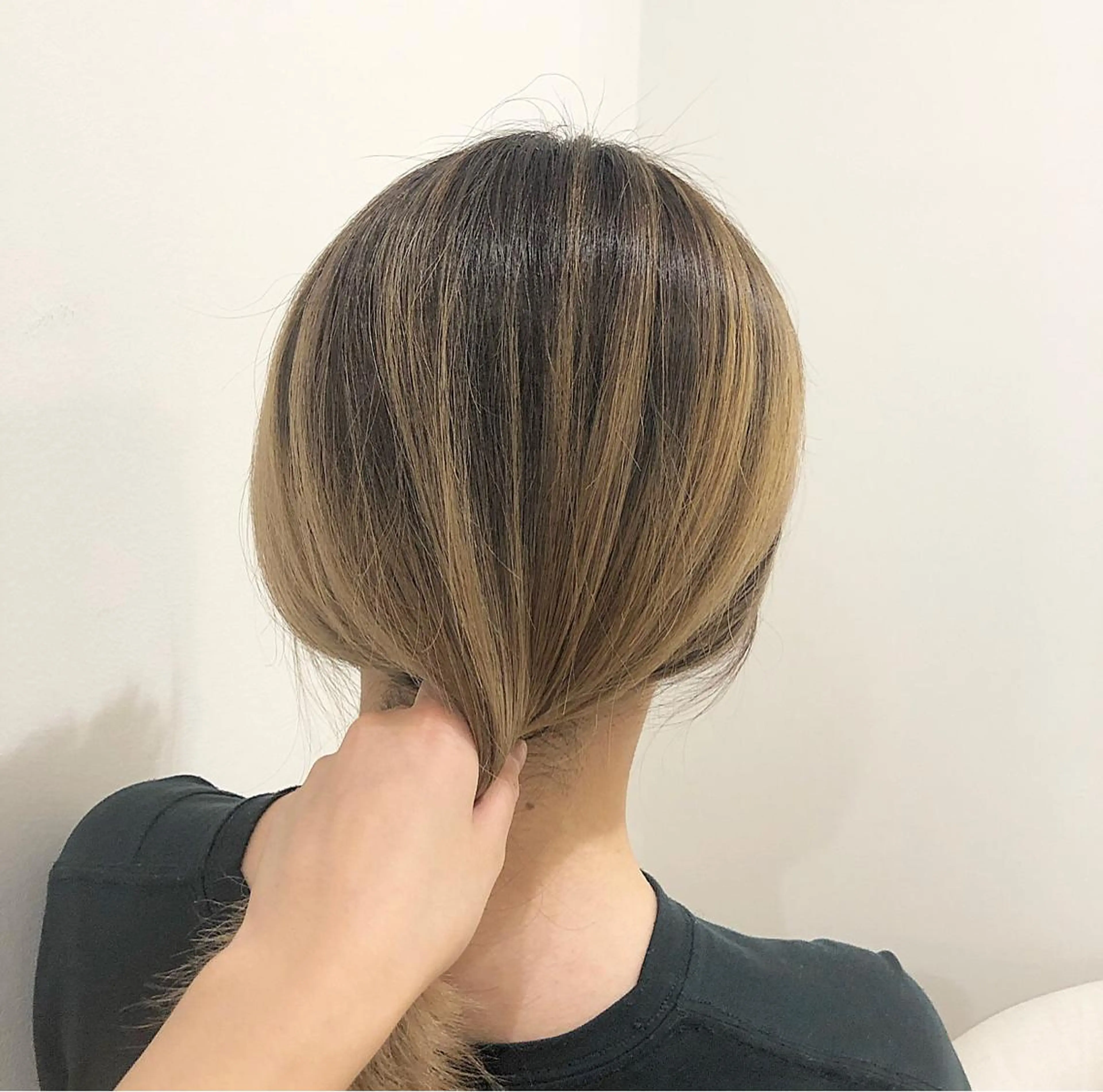 セミロング カラー sail所属・sail hairのヘアスタイル