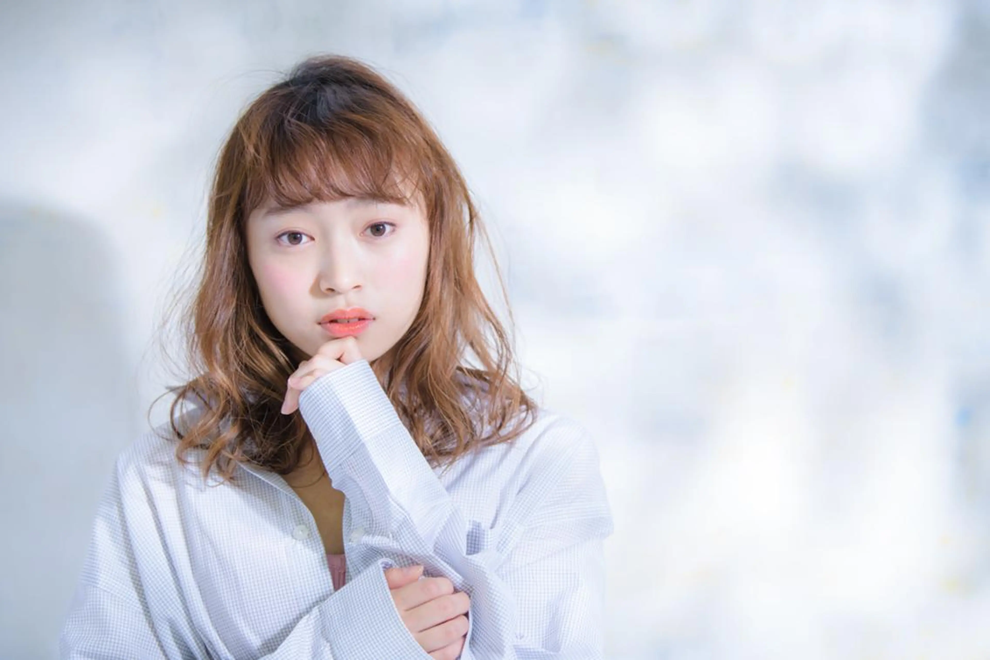 ミディアム 似合わせ艶髪カラー ❤️ハダユミのヘアスタイル