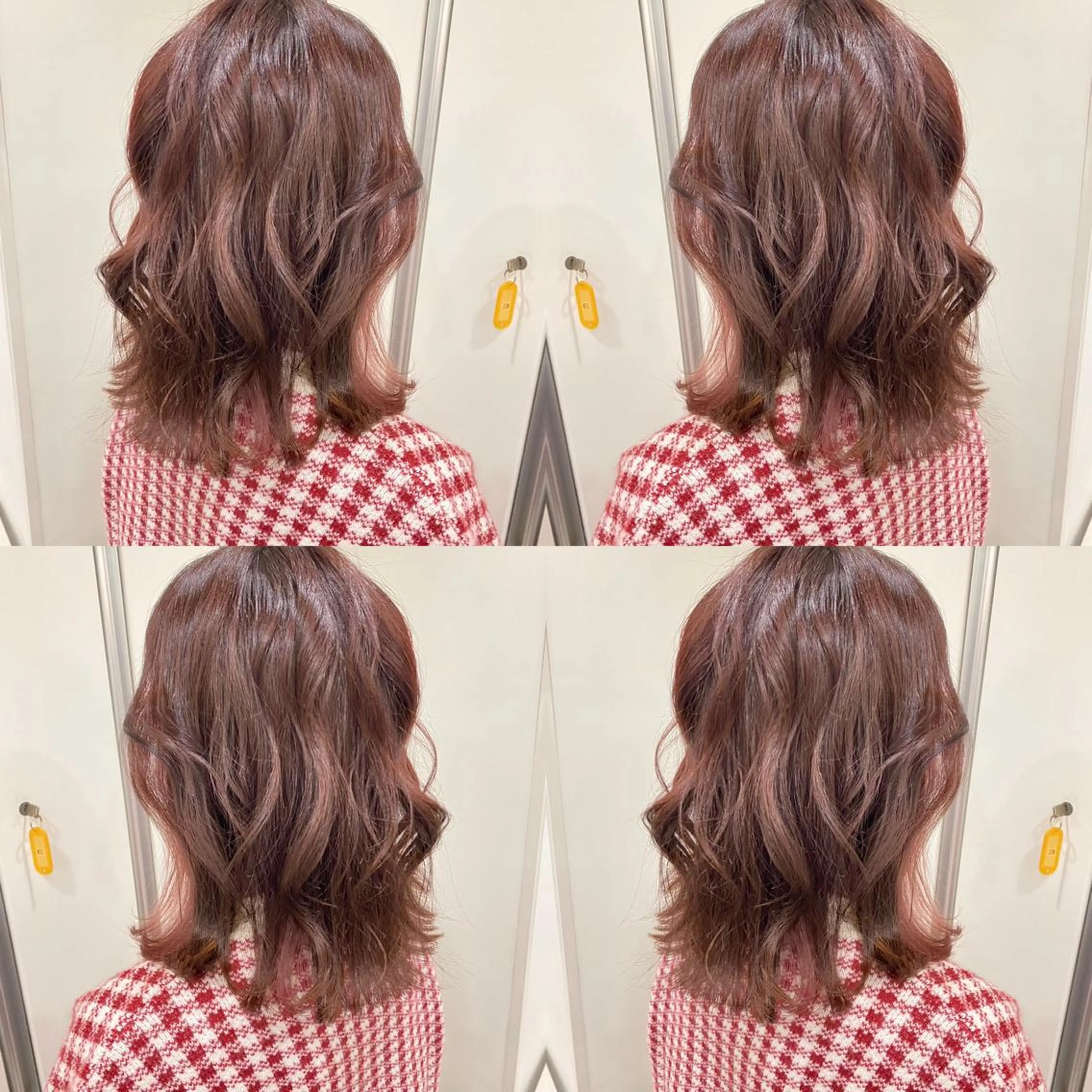 セミロング カット ヘアカラー 髪質改善カラー/店長 宮内秀峰のヘアスタイル