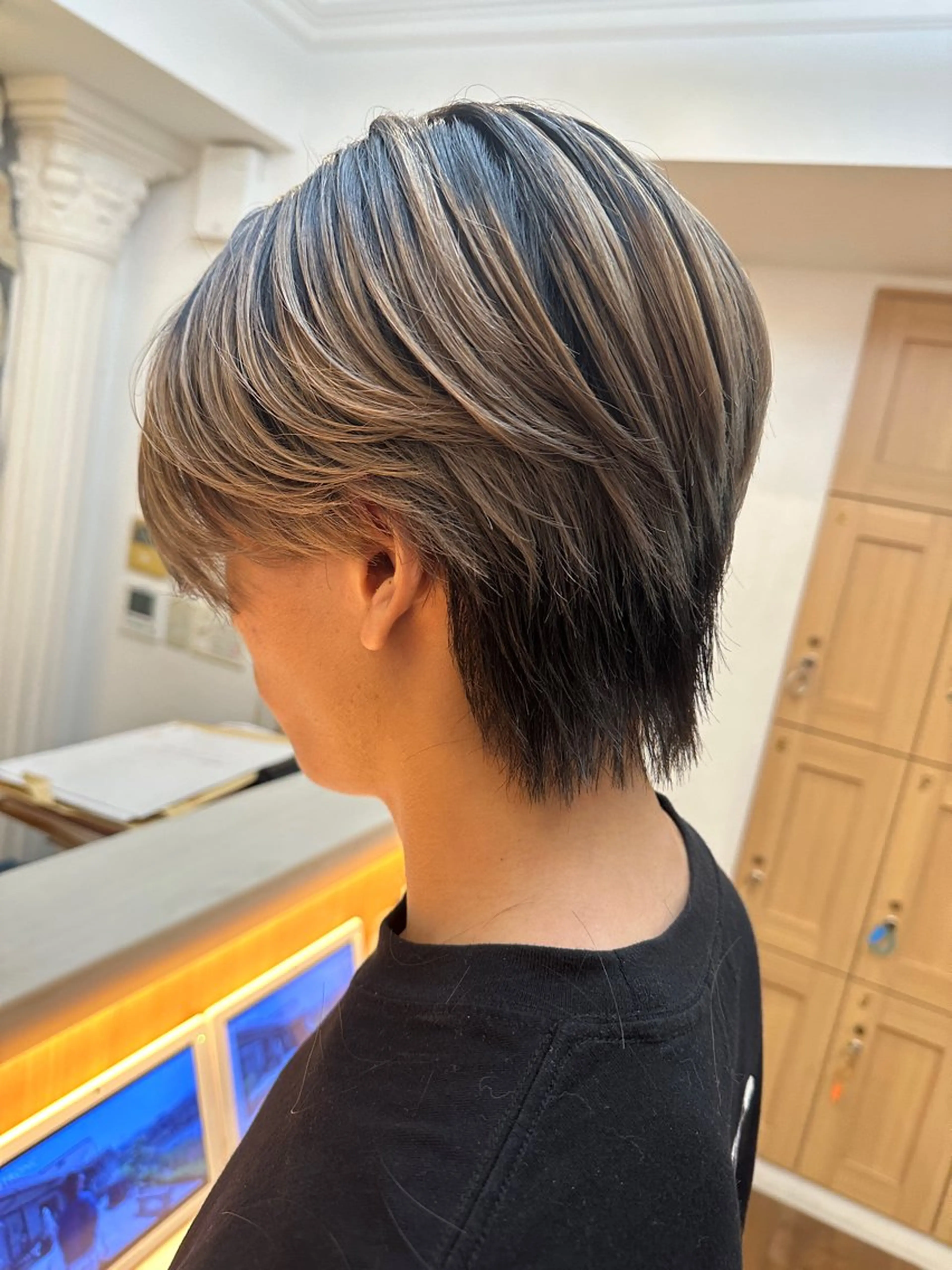 メンズ メンズバレイヤージュ eL HAIR SALON なんば店所属・ブリーチカラー特化 /焼田貴明のヘアスタイル